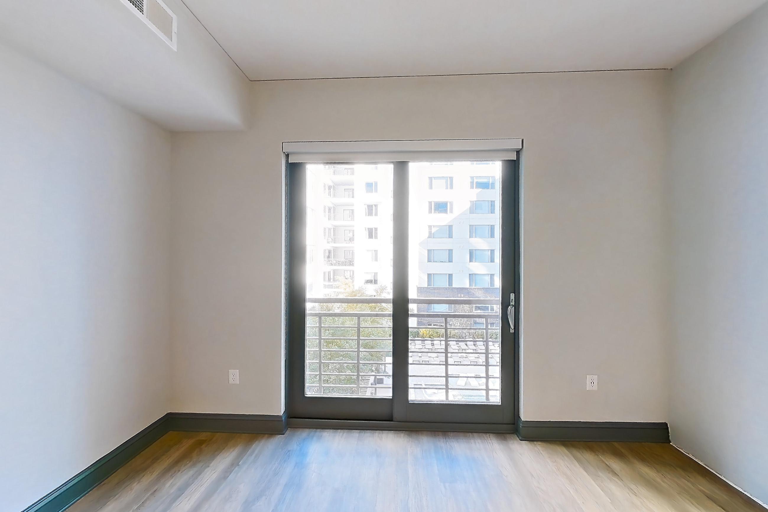 Living room in Apartment 639 at Cortland Glenwood South, A21 floor plan