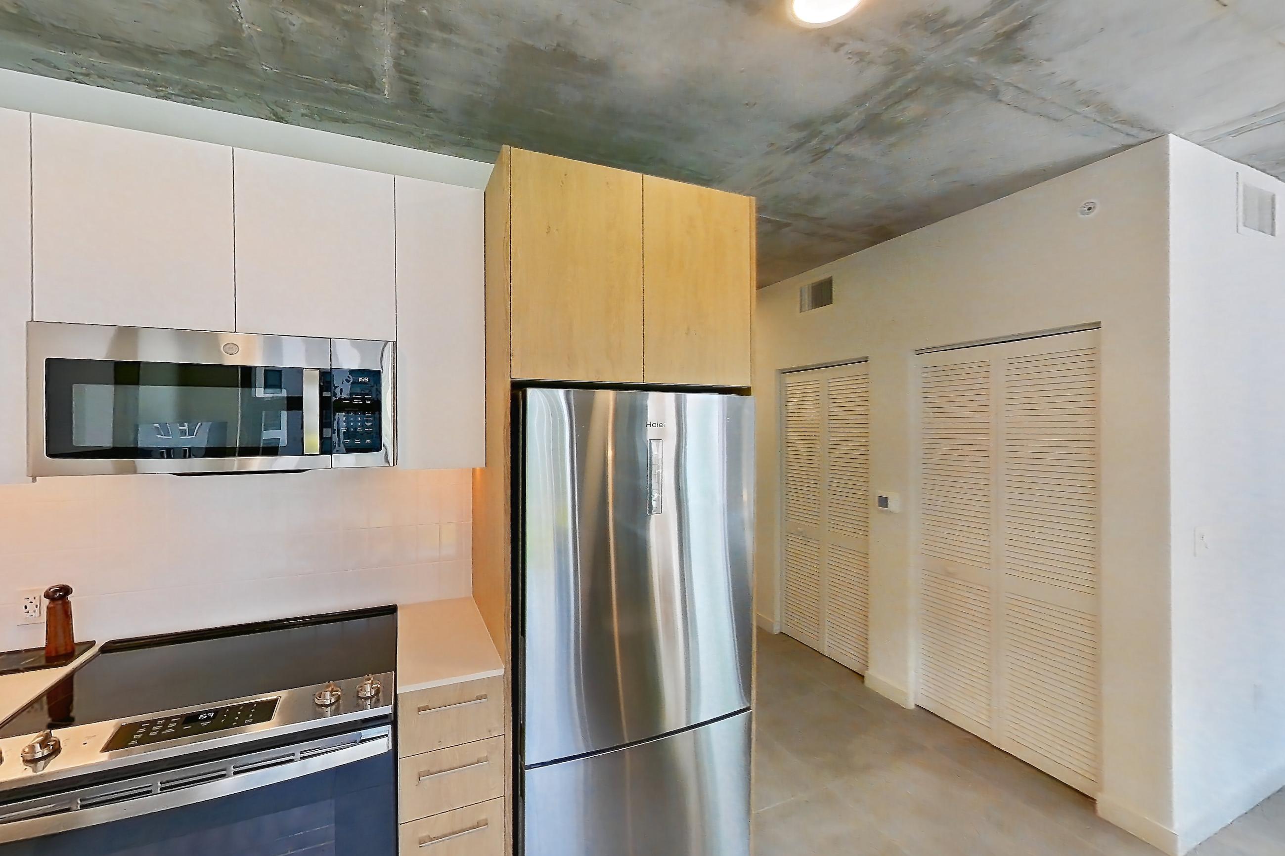 KITCHEN AND LIVING SPACE (representative of this floor plan)