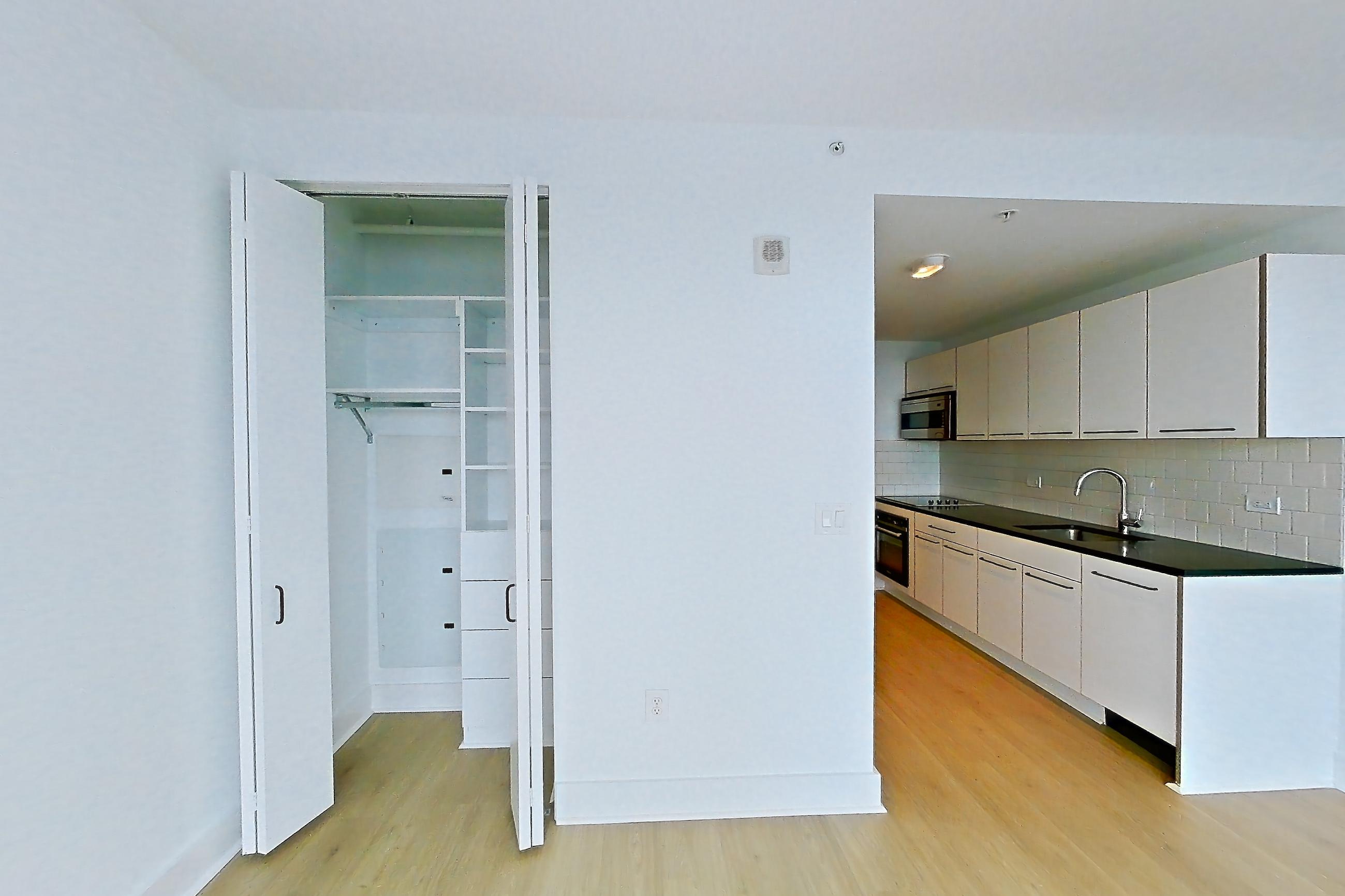 Living room in Apartment sab-5509 at Sable, SAB-A1 1 Bed 1 Bath floor plan