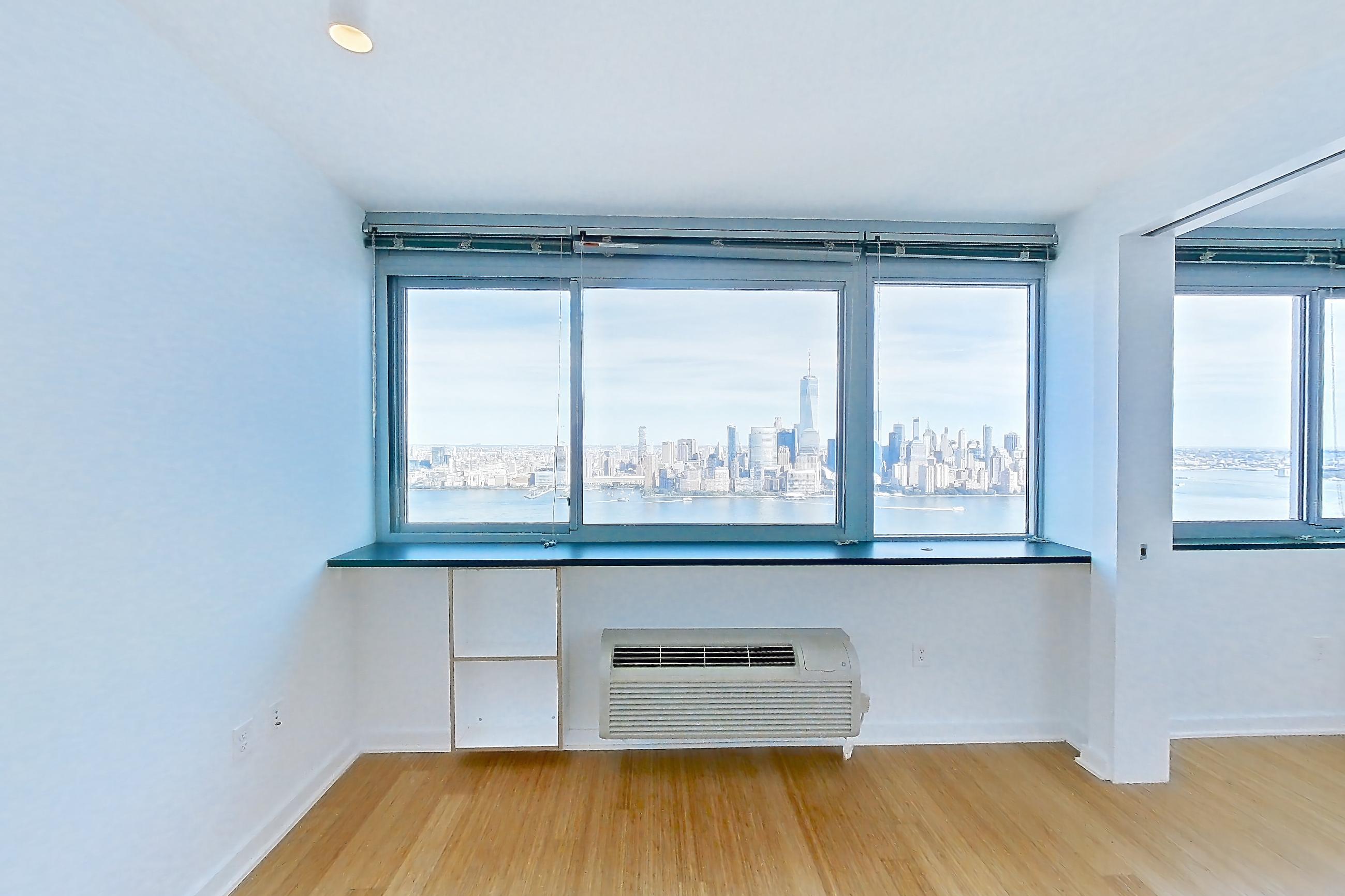 Living room with city view, Apartment SAB-5801 at Sable
