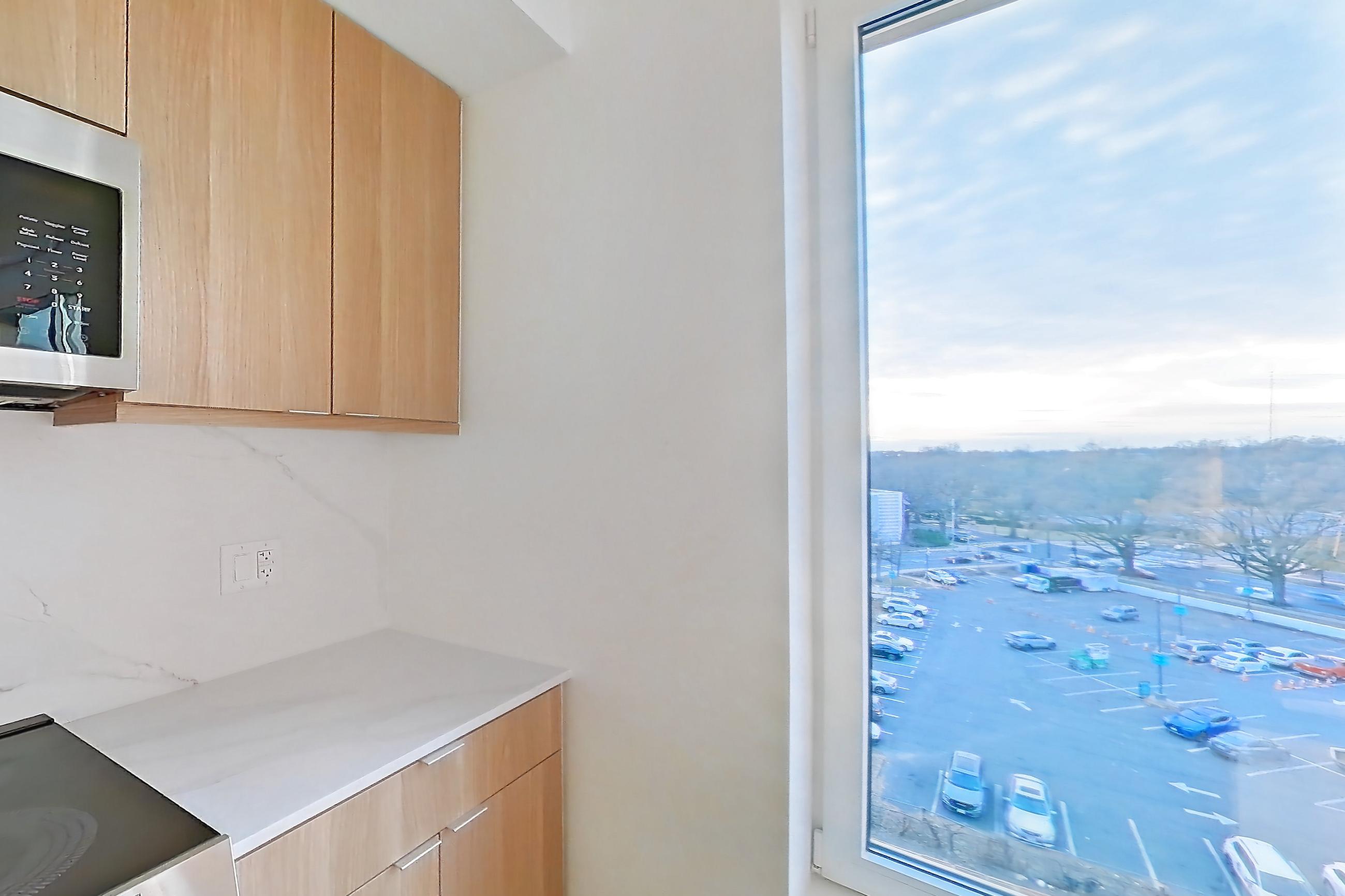 Kitchen in Apartment 640 at Residences at Mazza, 1 Bed/1 Bath-C22 floor plan