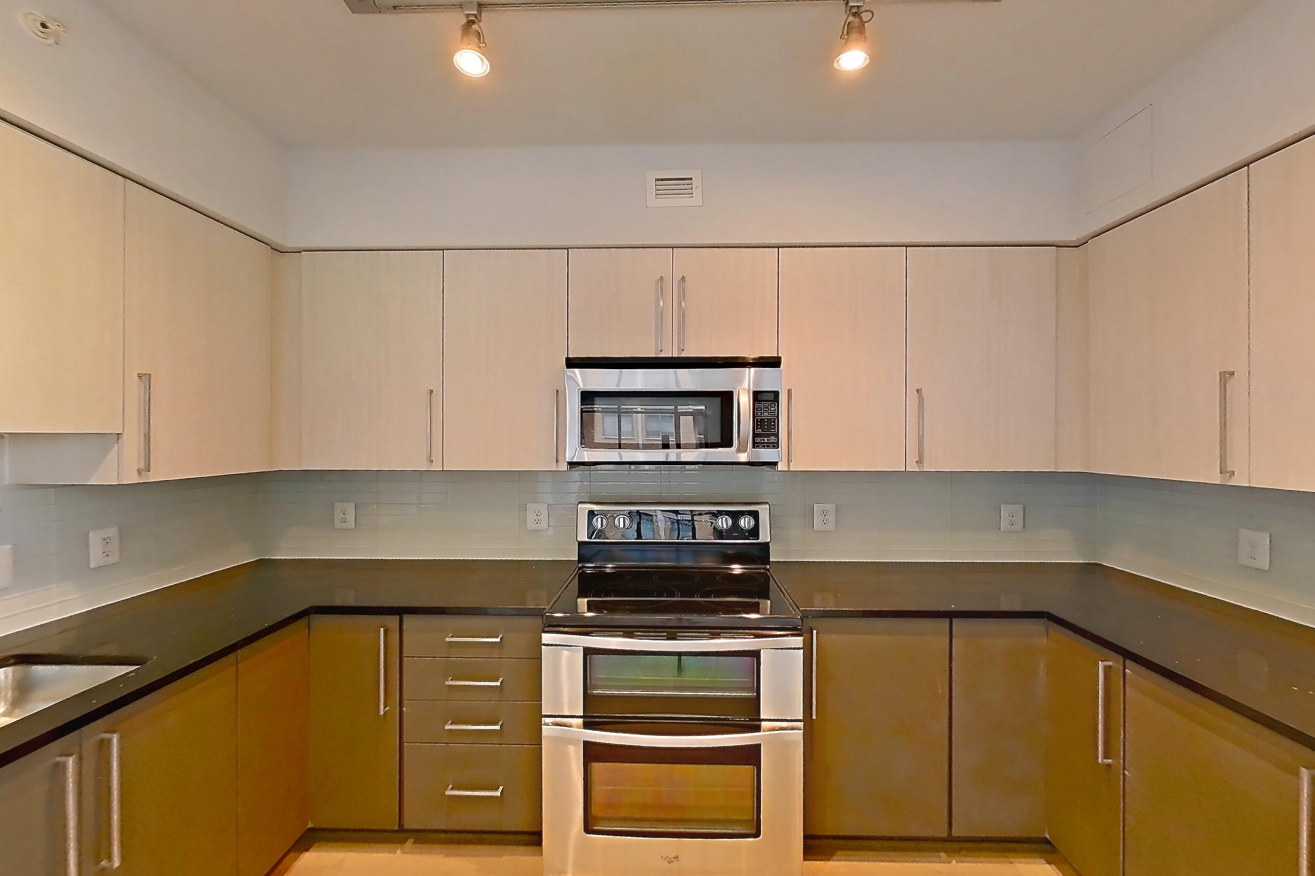 Kitchen in Apartment 0316 at Latitude, A3 floor plan