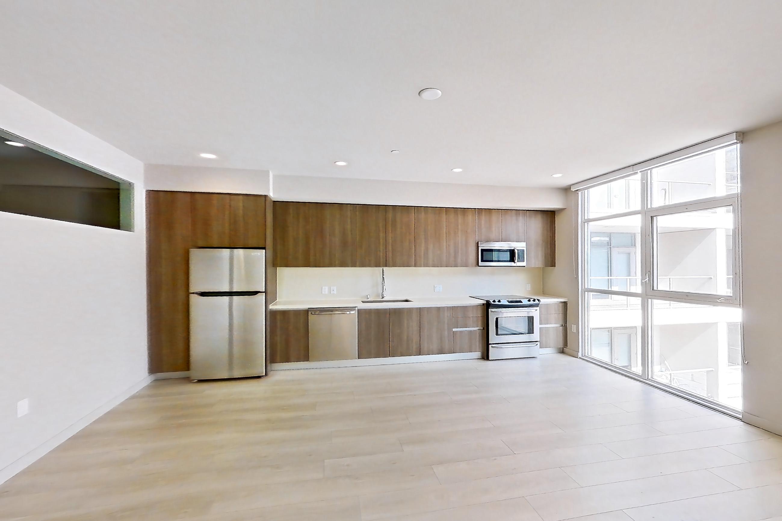 Living room in Apartment 0-6057 at Eighth and Grand, 2N floor plan
