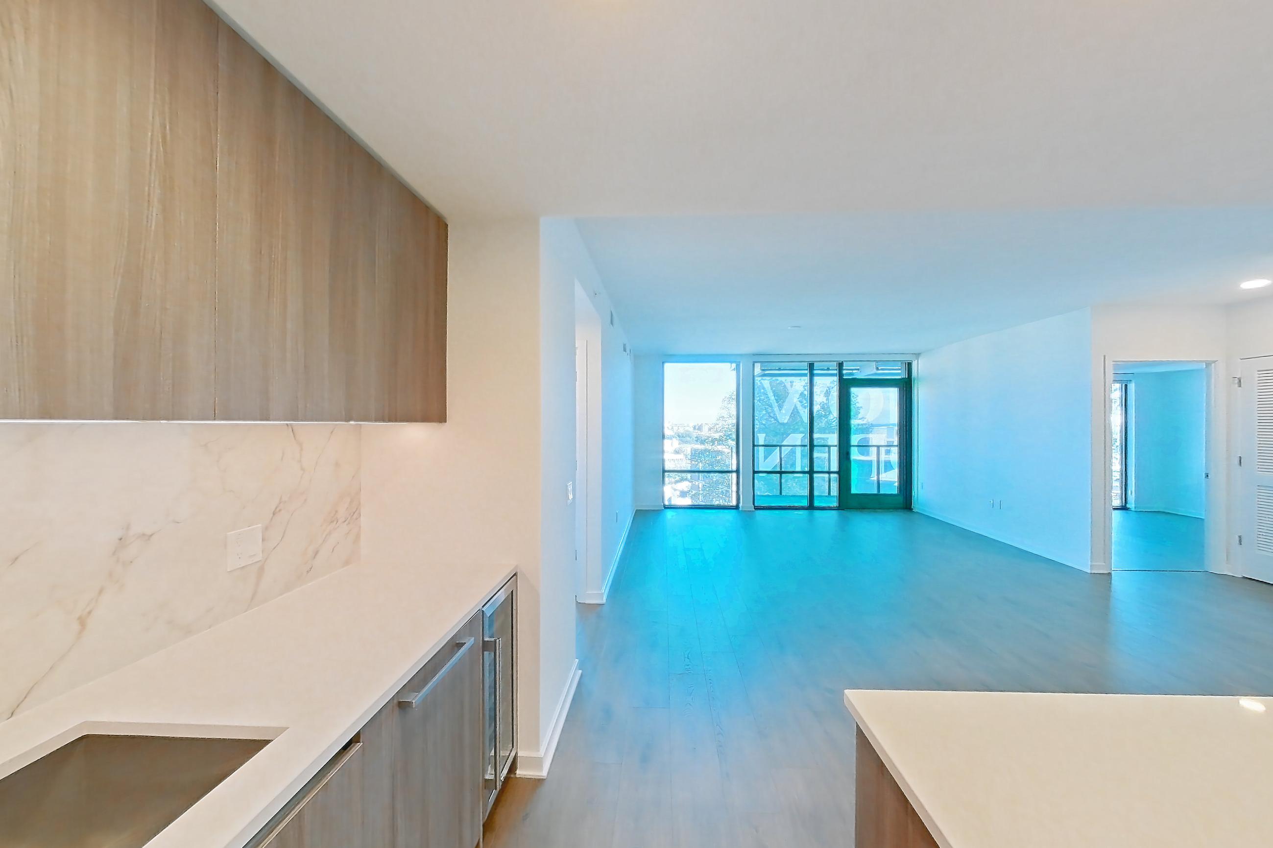 Kitchen in Apartment 0713 at Aerie, BD2 floor plan