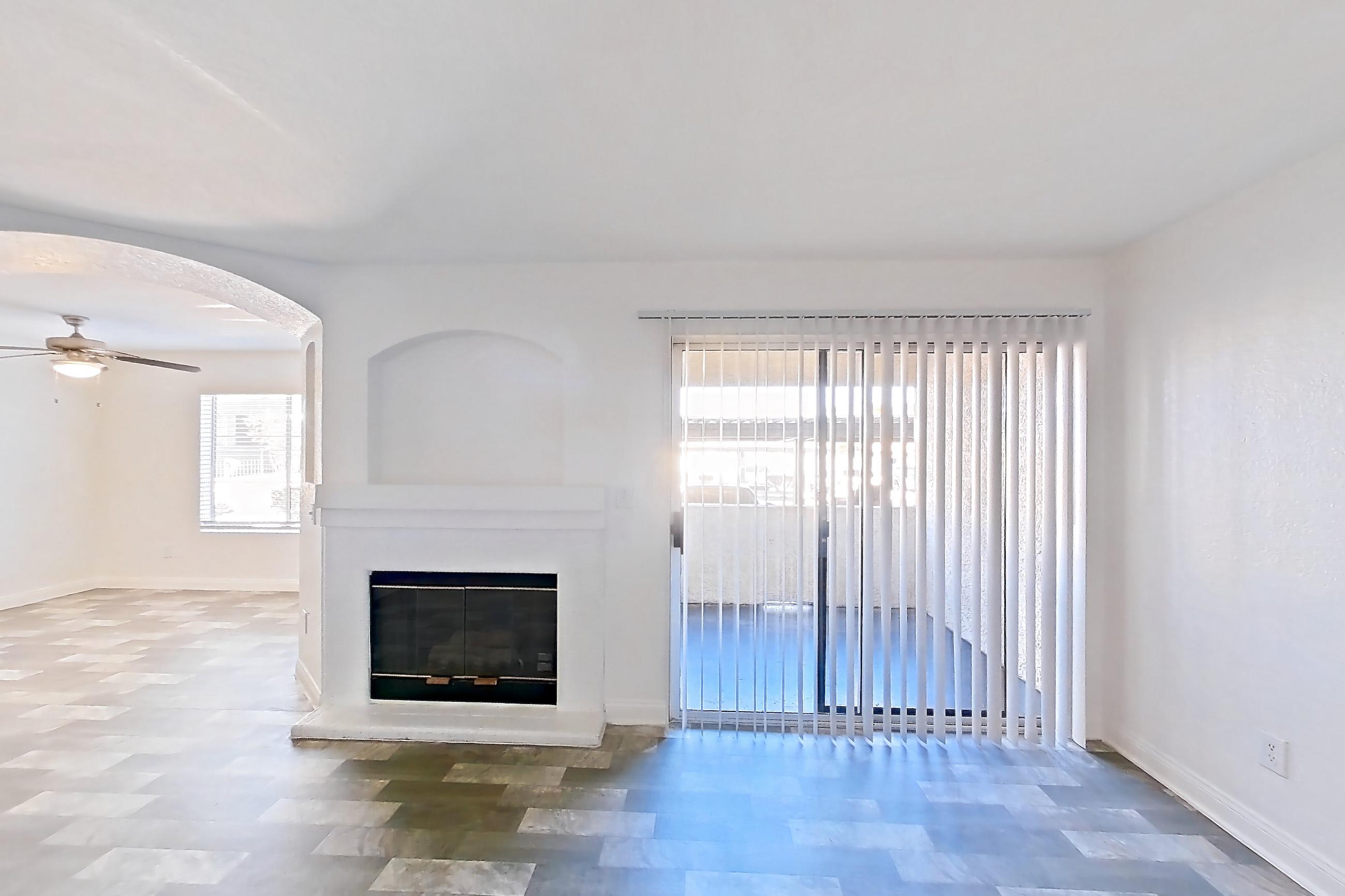 Living room in Apartment 1145 at Vintage Pointe, 1A floor plan