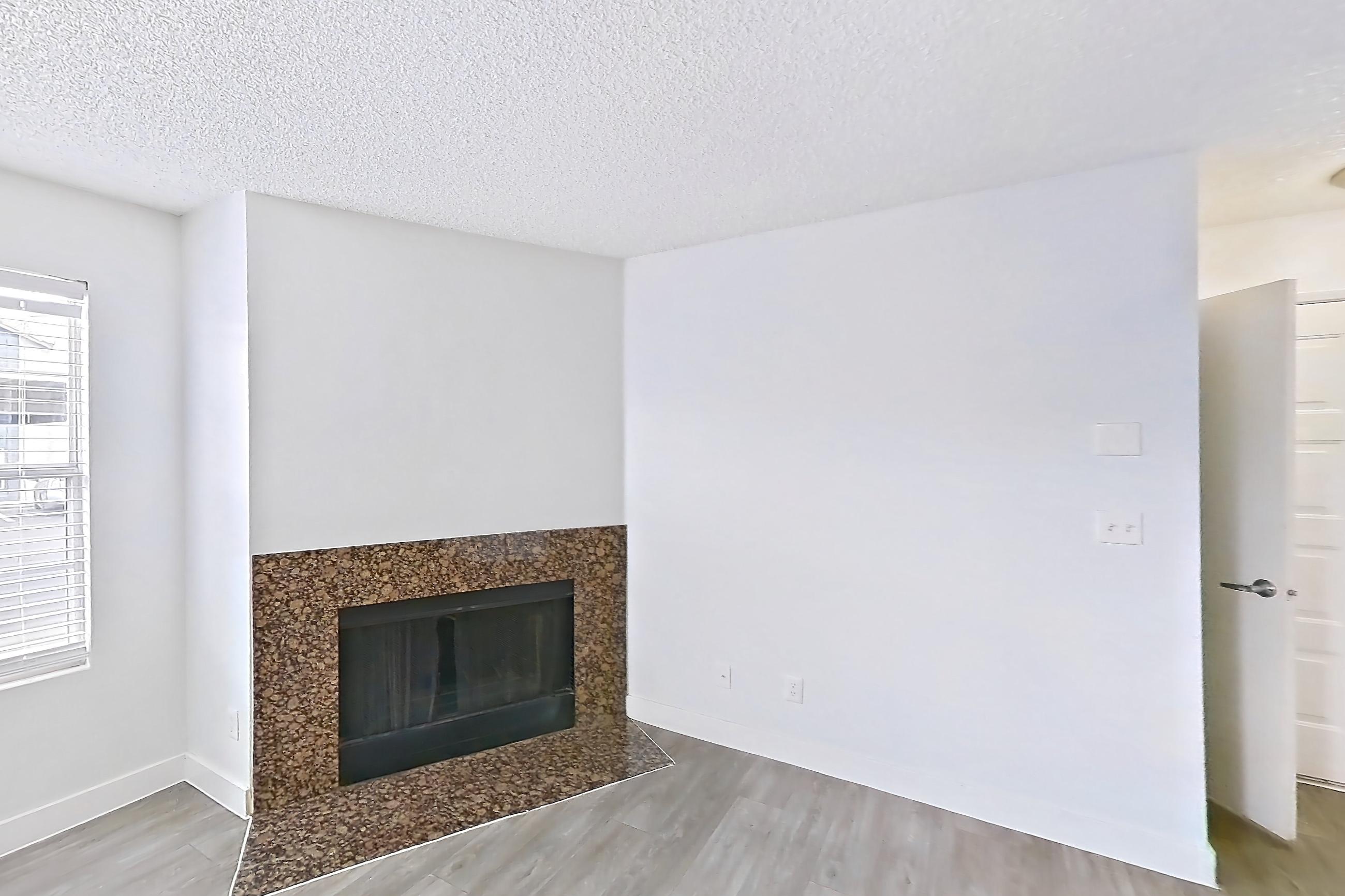 Living room, Apartment 1178 at The Met Las Vegas