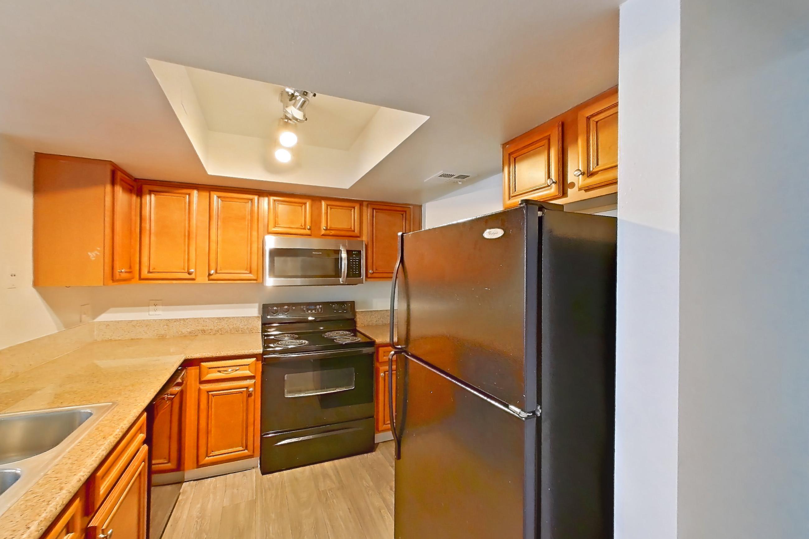 Kitchen, Apartment 2140 at The Met Las Vegas