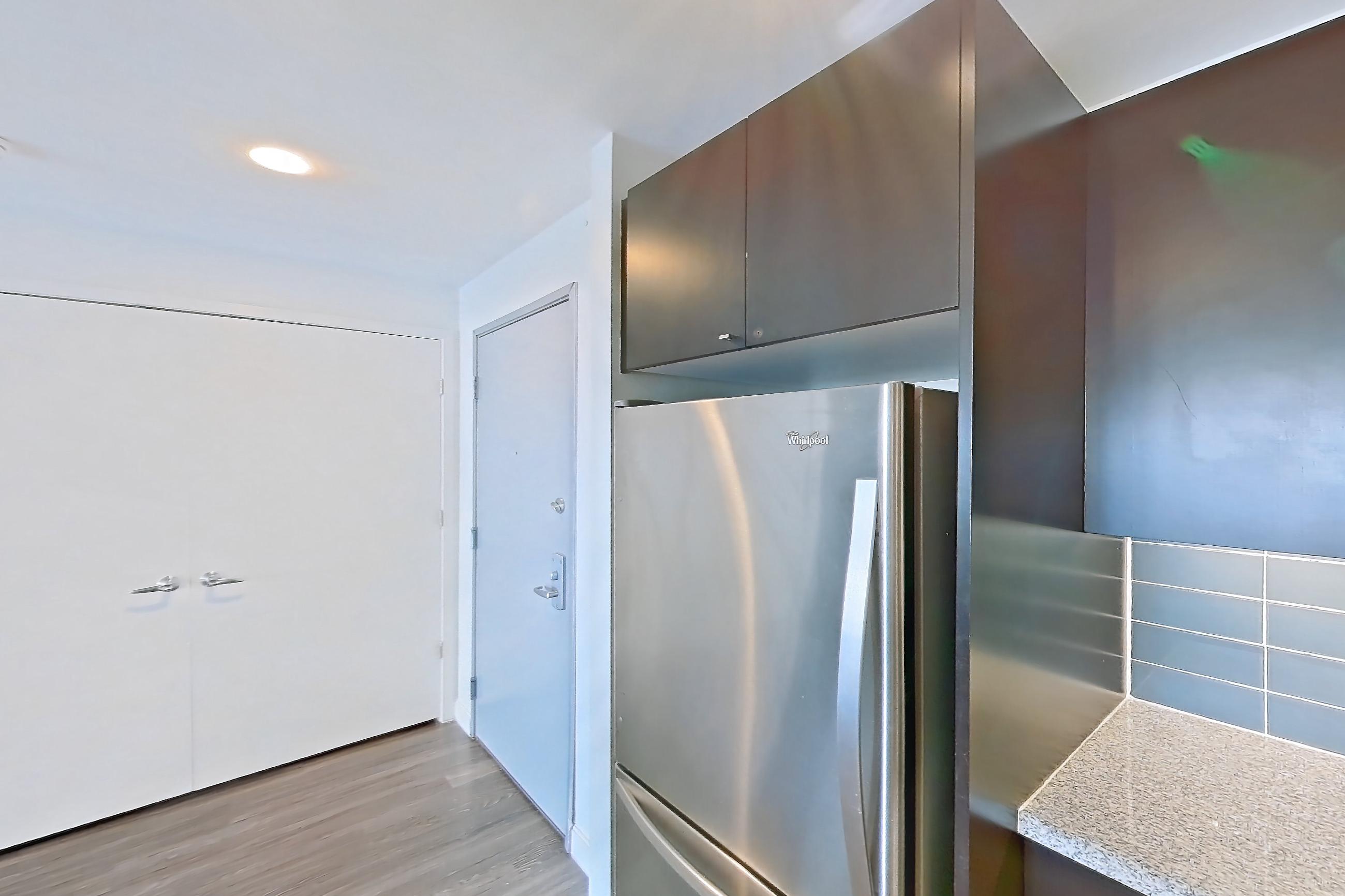 Kitchen in Apartment e-0660 at The Element, 2E floor plan