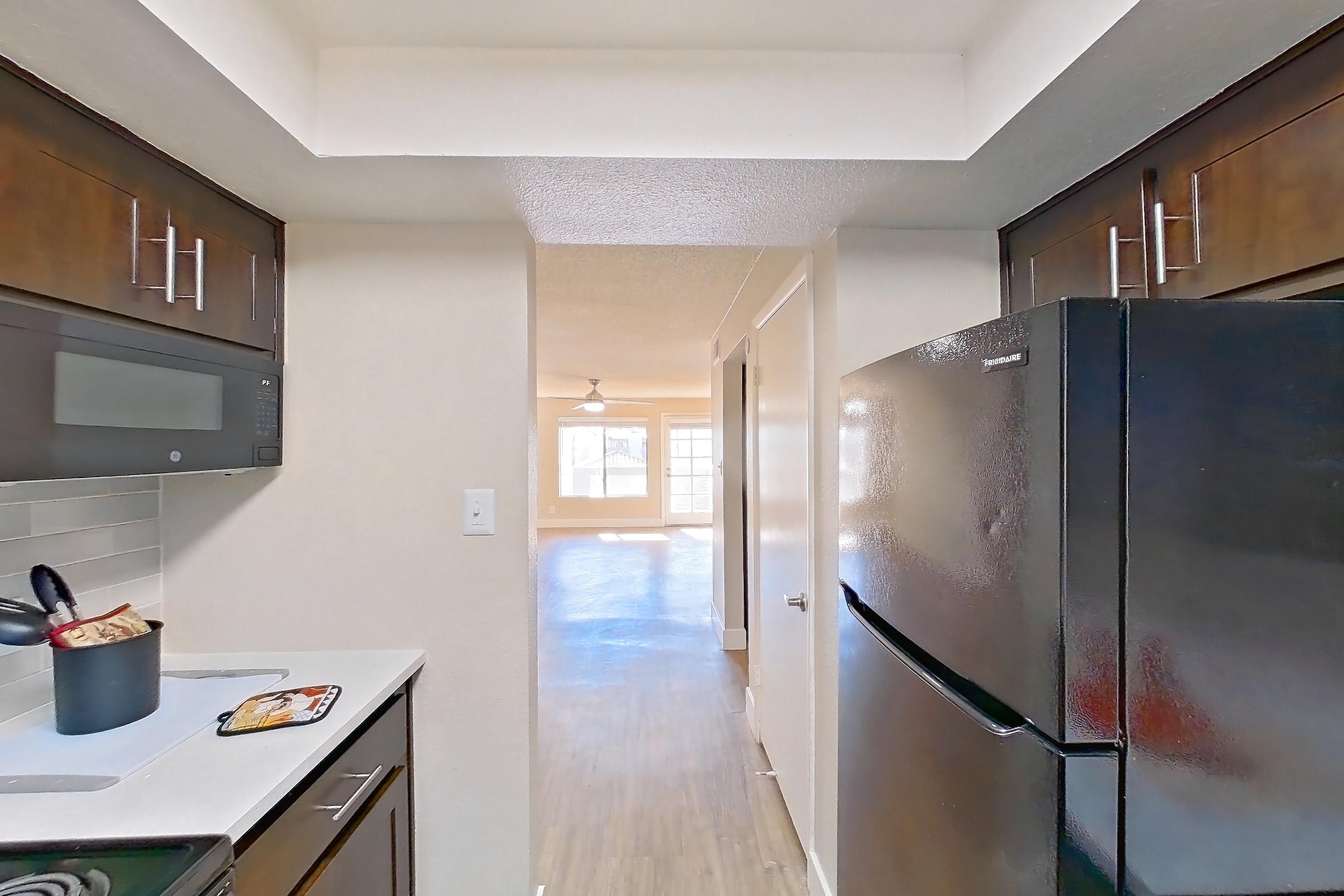 Kitchen in Apartment a-2090 at Arches at Hidden Creek, 2A floor plan