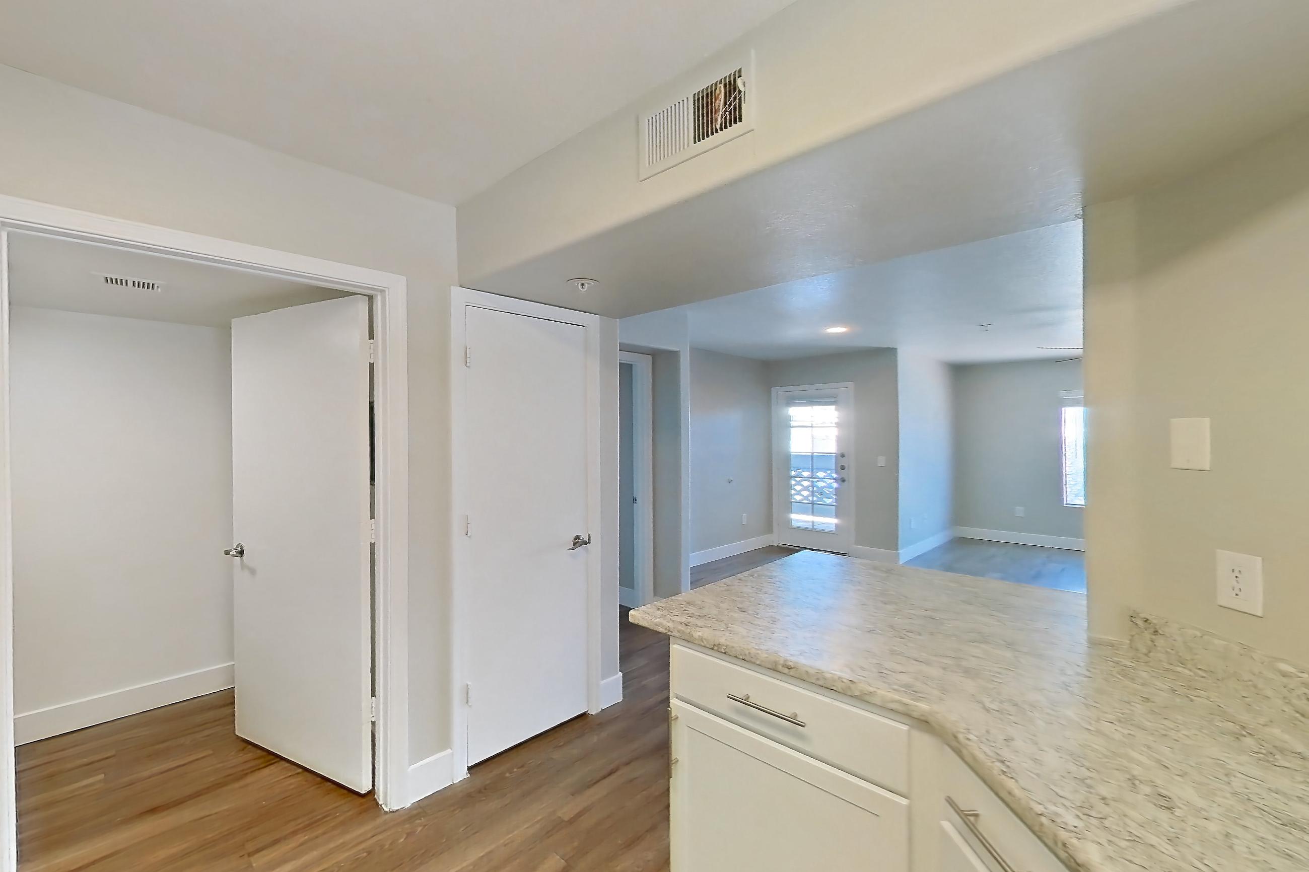 Kitchen in Apartment 1110 at San Valiente, 3A floor plan