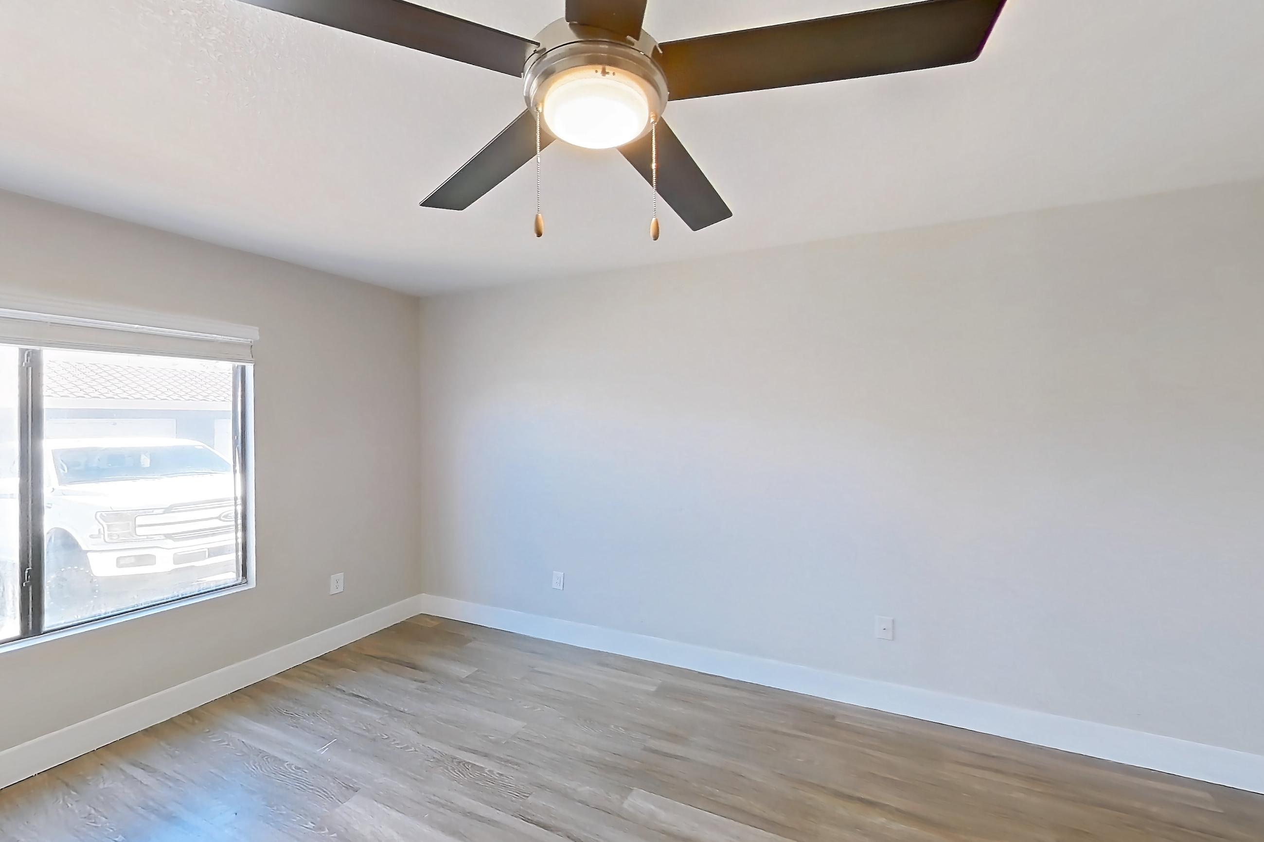 Living room in Apartment 1110 at San Valiente, 3A floor plan