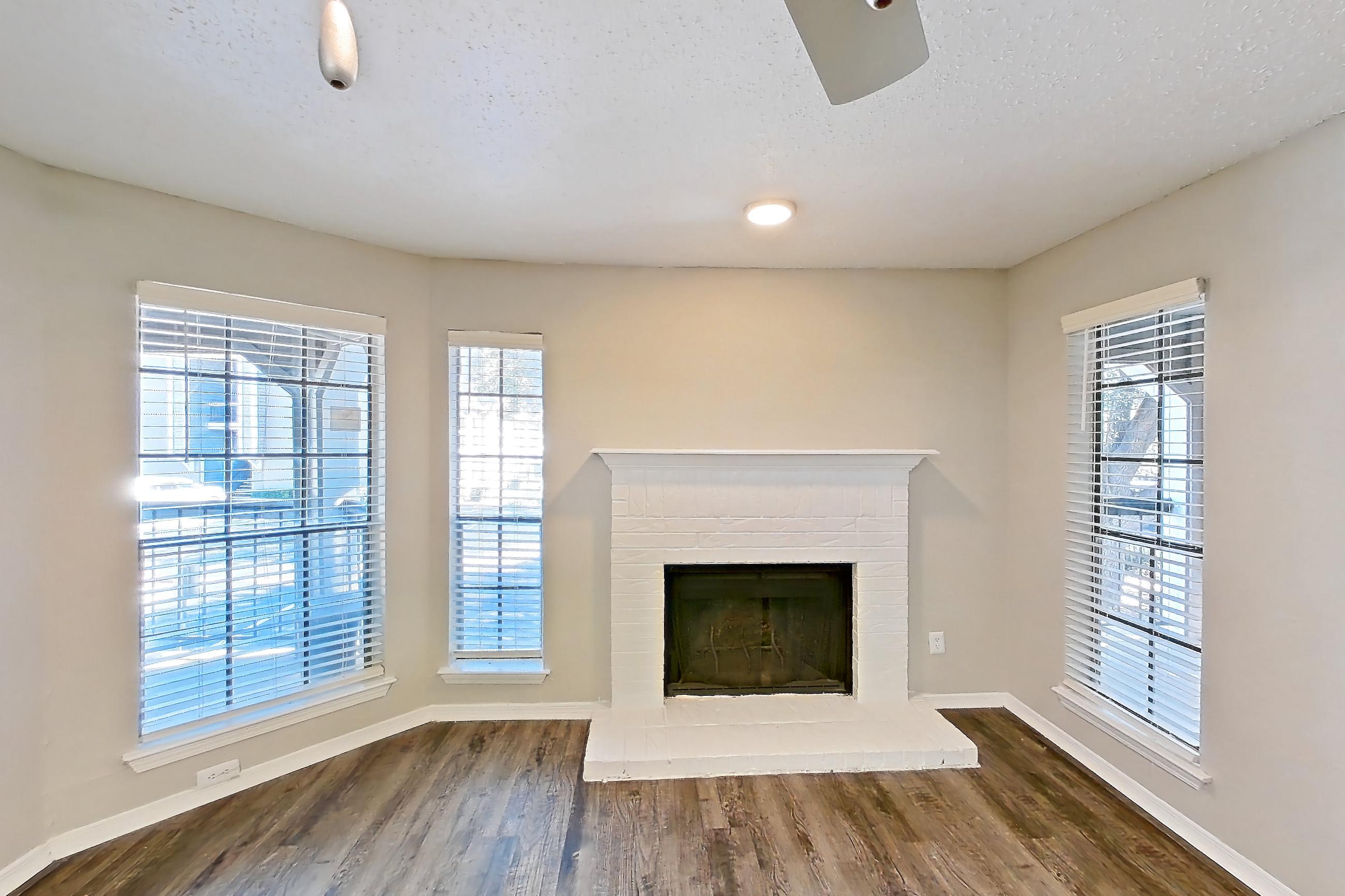 Living room in Apartment 21-2122 at The Arbors of Las Colinas, 2A floor plan