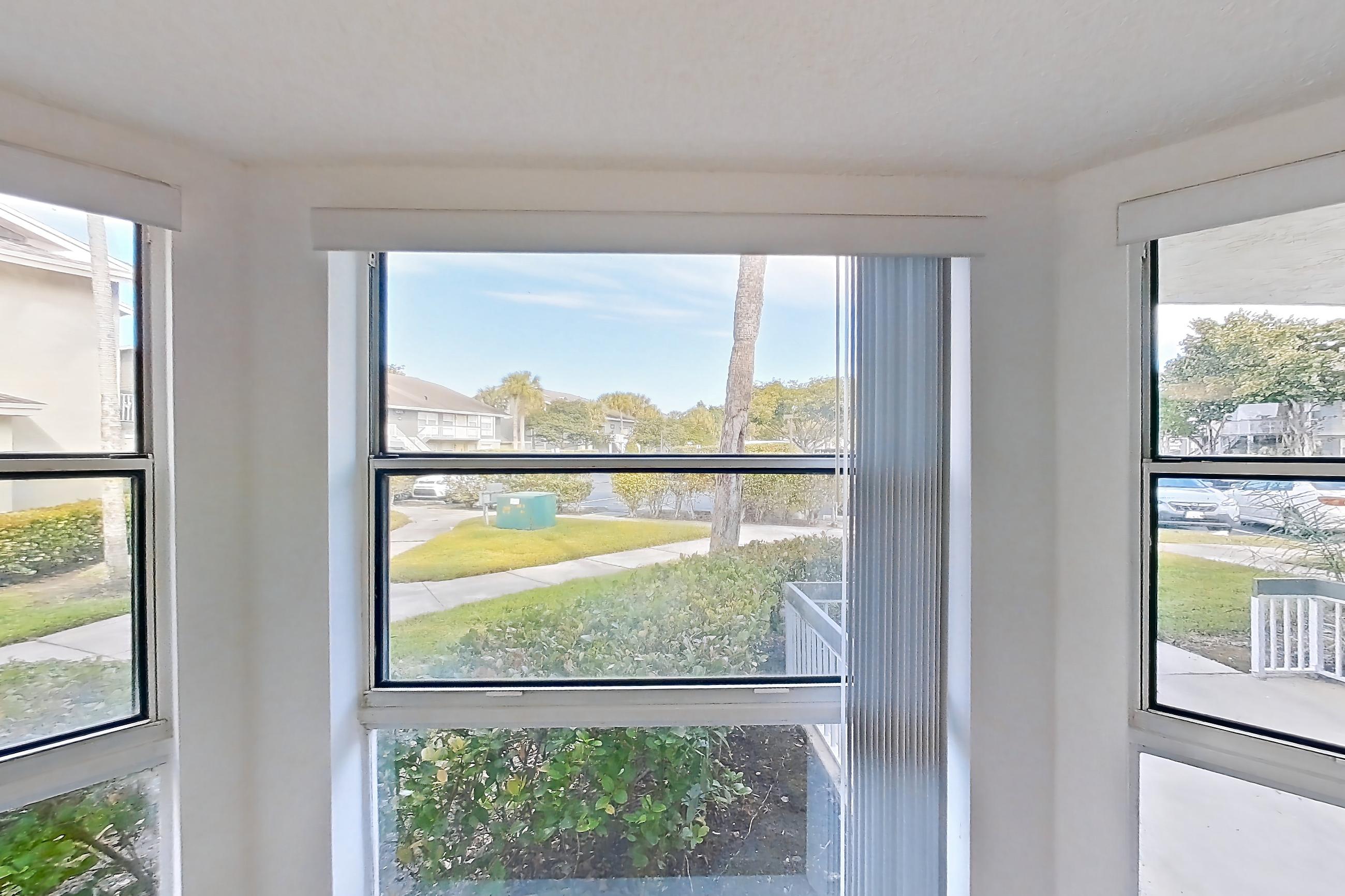 Living space in Apartment 101 at Atwater, B2 floor plan