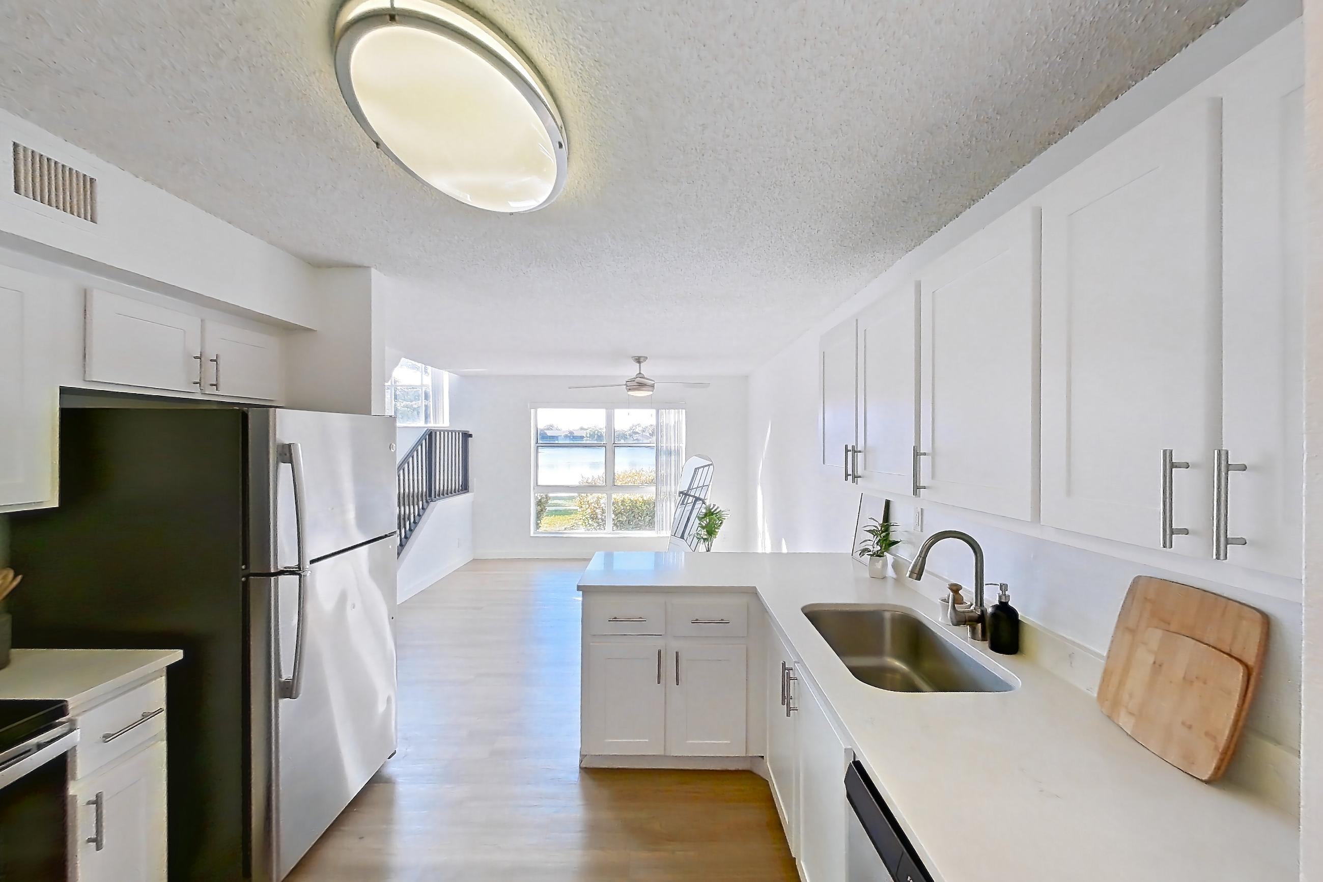 Kitchen nook in Apartment 108 at Atwater, B1 floor plan