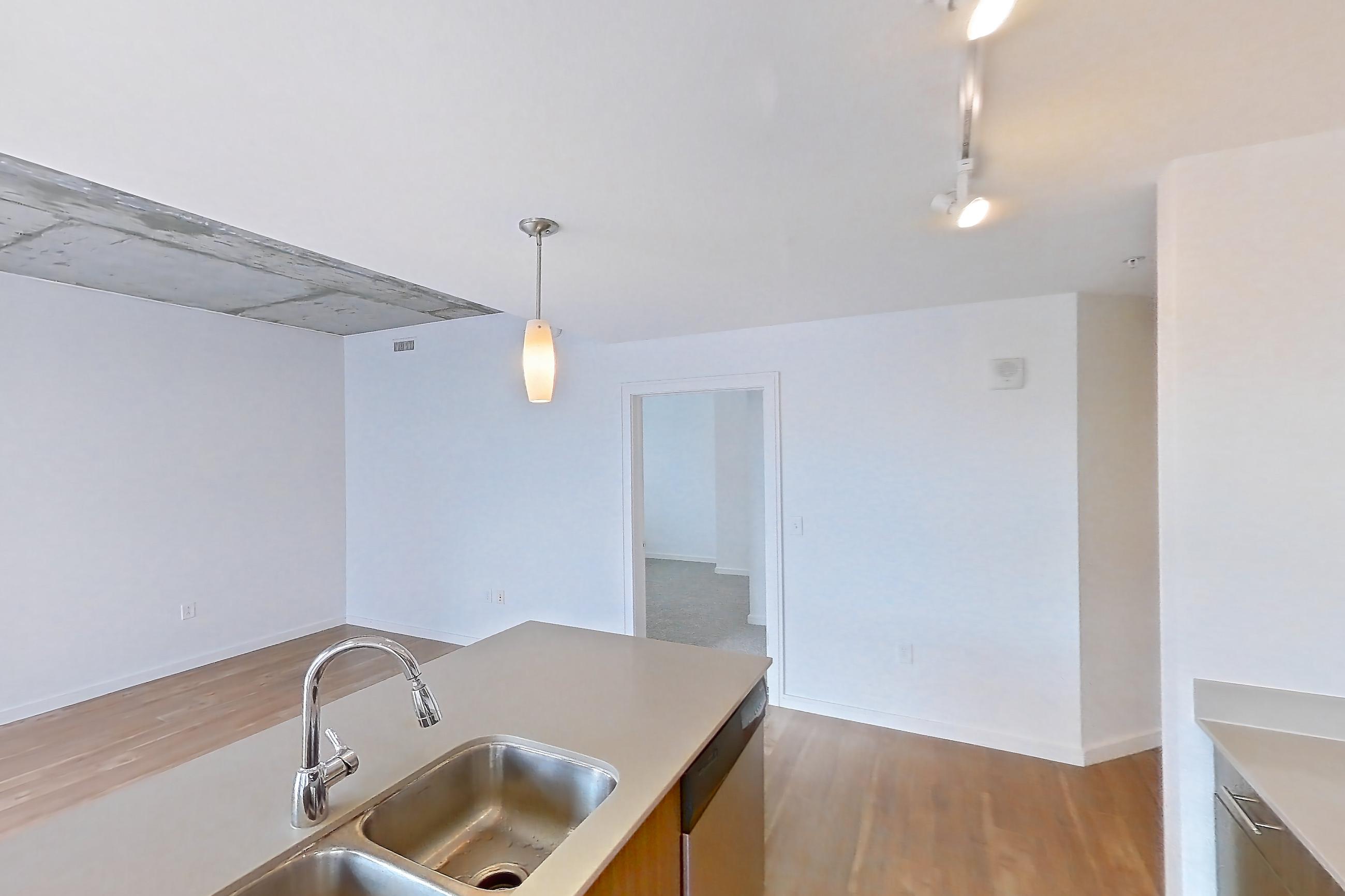 Kitchen in Apartment 1230 at Cadence at Union Station, Gershwin floor plan