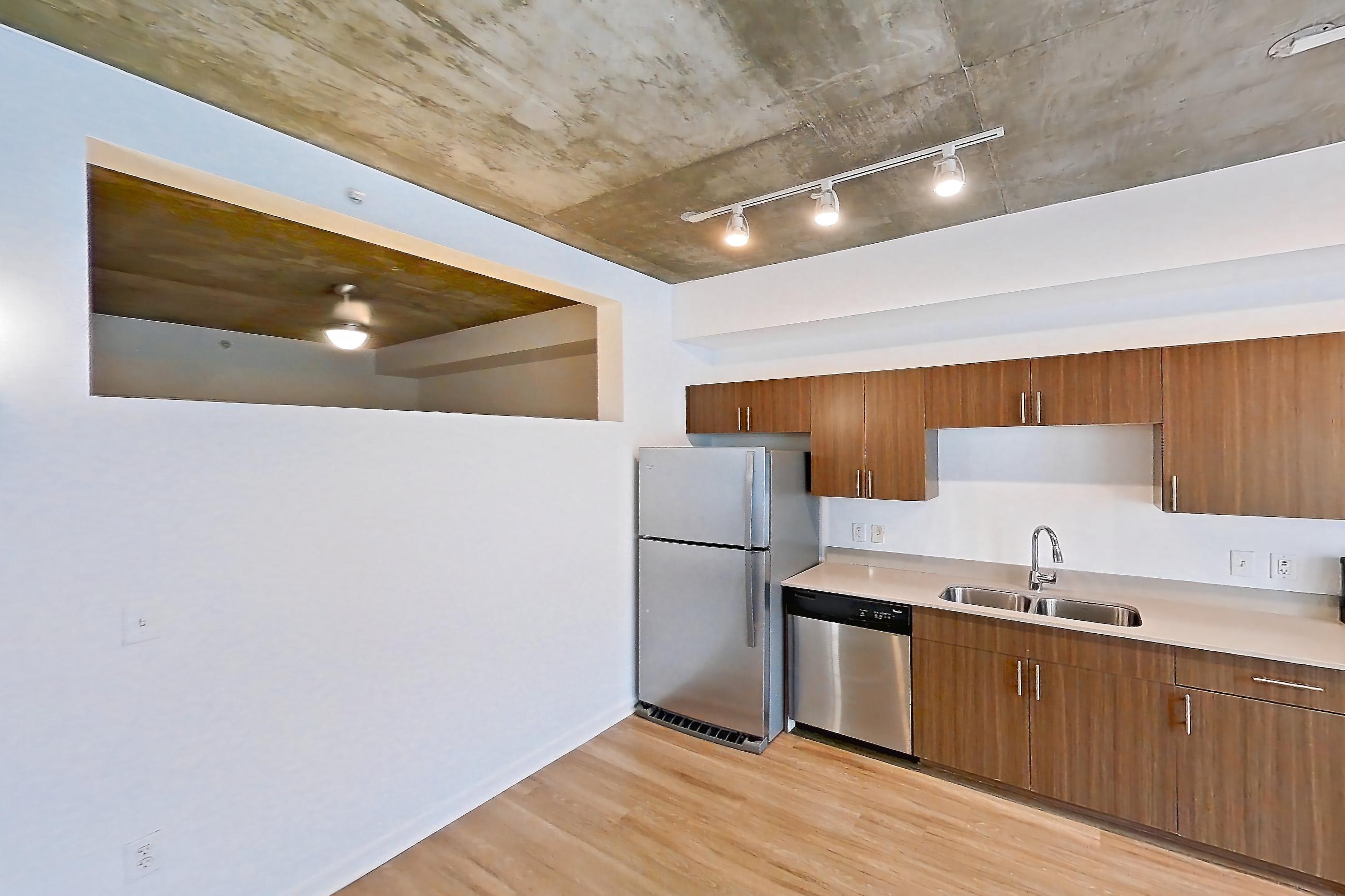 Living space in Apartment 0715 at Cadence at Union Station, Brubeck floor plan