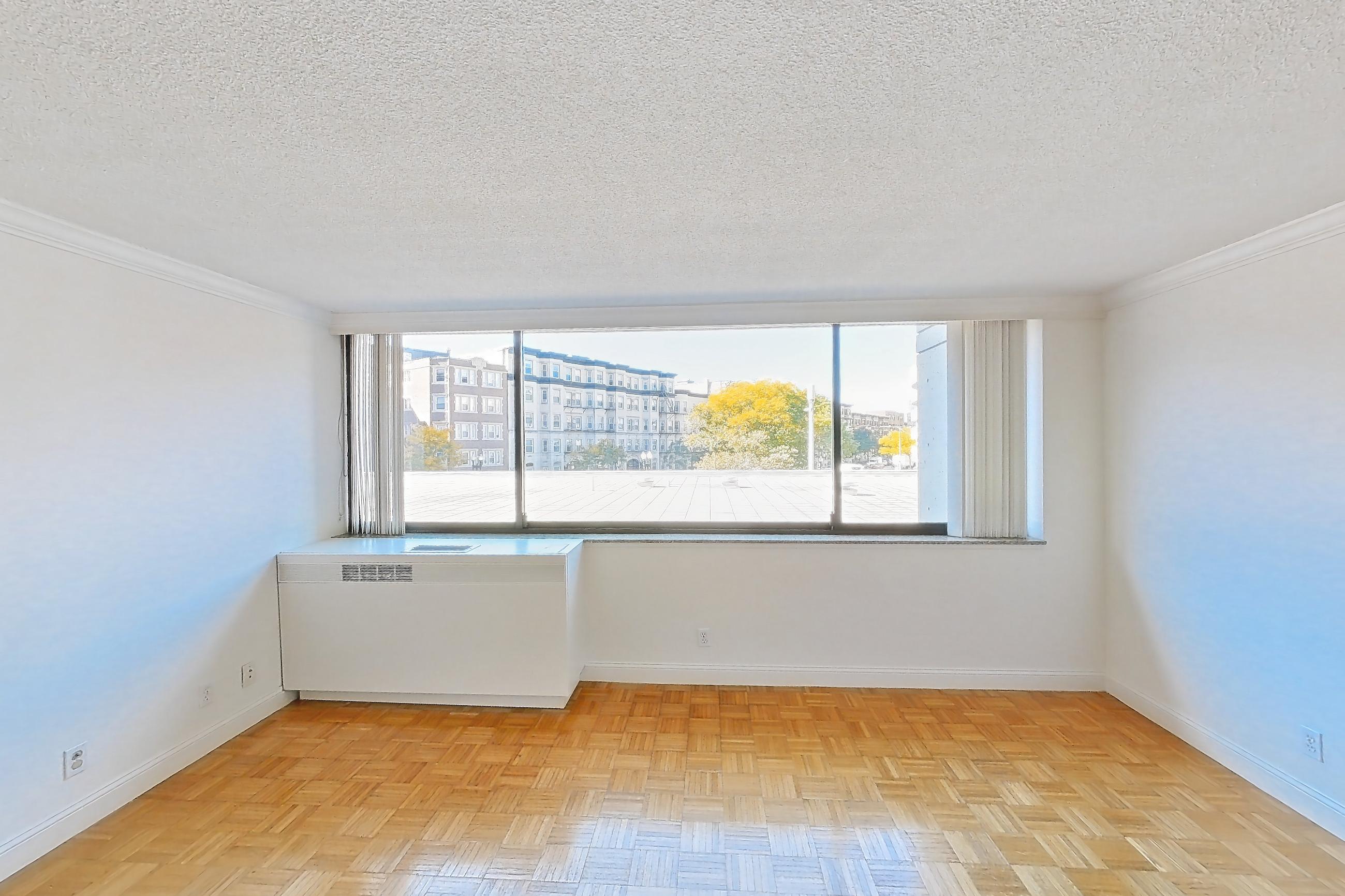 Living room in Apartment 255-0206 at Church Park, 1C floor plan