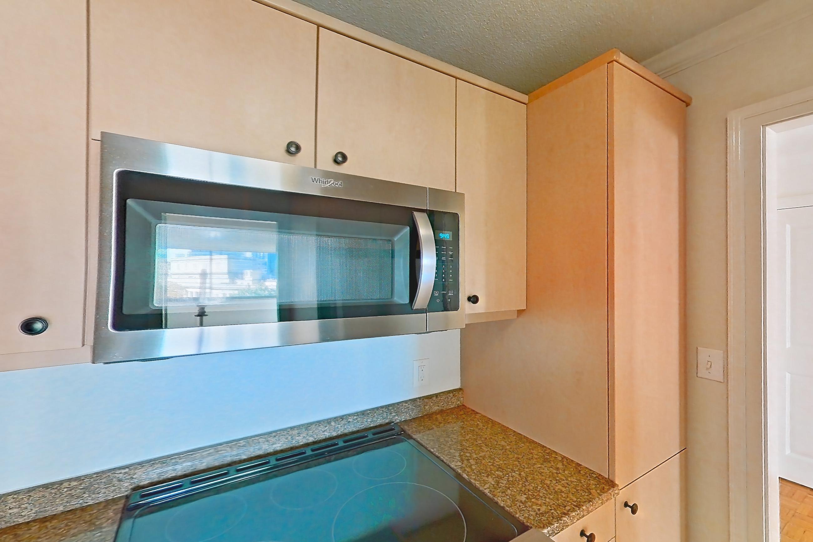 Kitchen in Apartment 221-0705 at Church Park, 1F floor plan