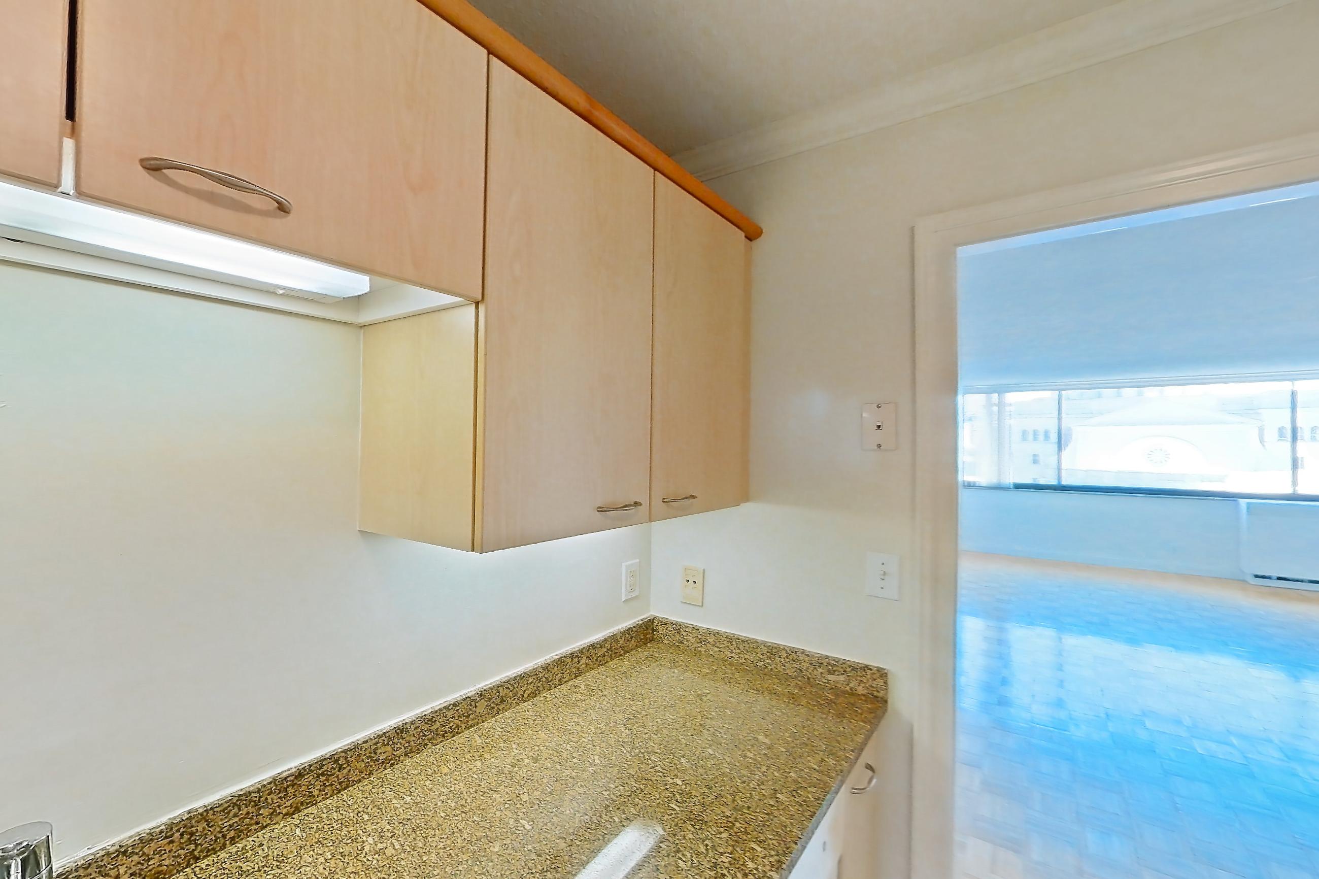 Kitchen in Apartment 255-0819 at Church Park, 1K floor plan