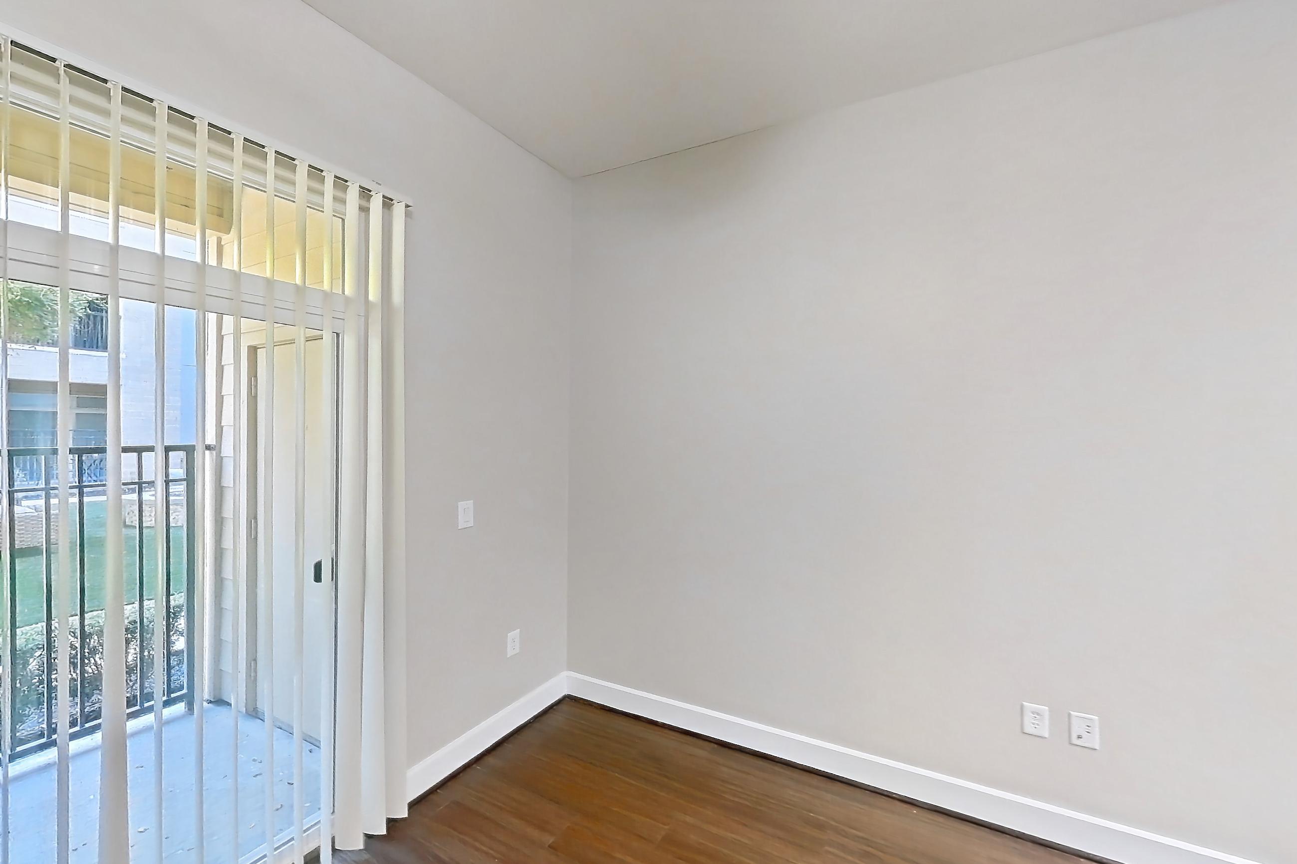 Living room in Apartment 195 at Domain at CityCentre, A2 floor plan