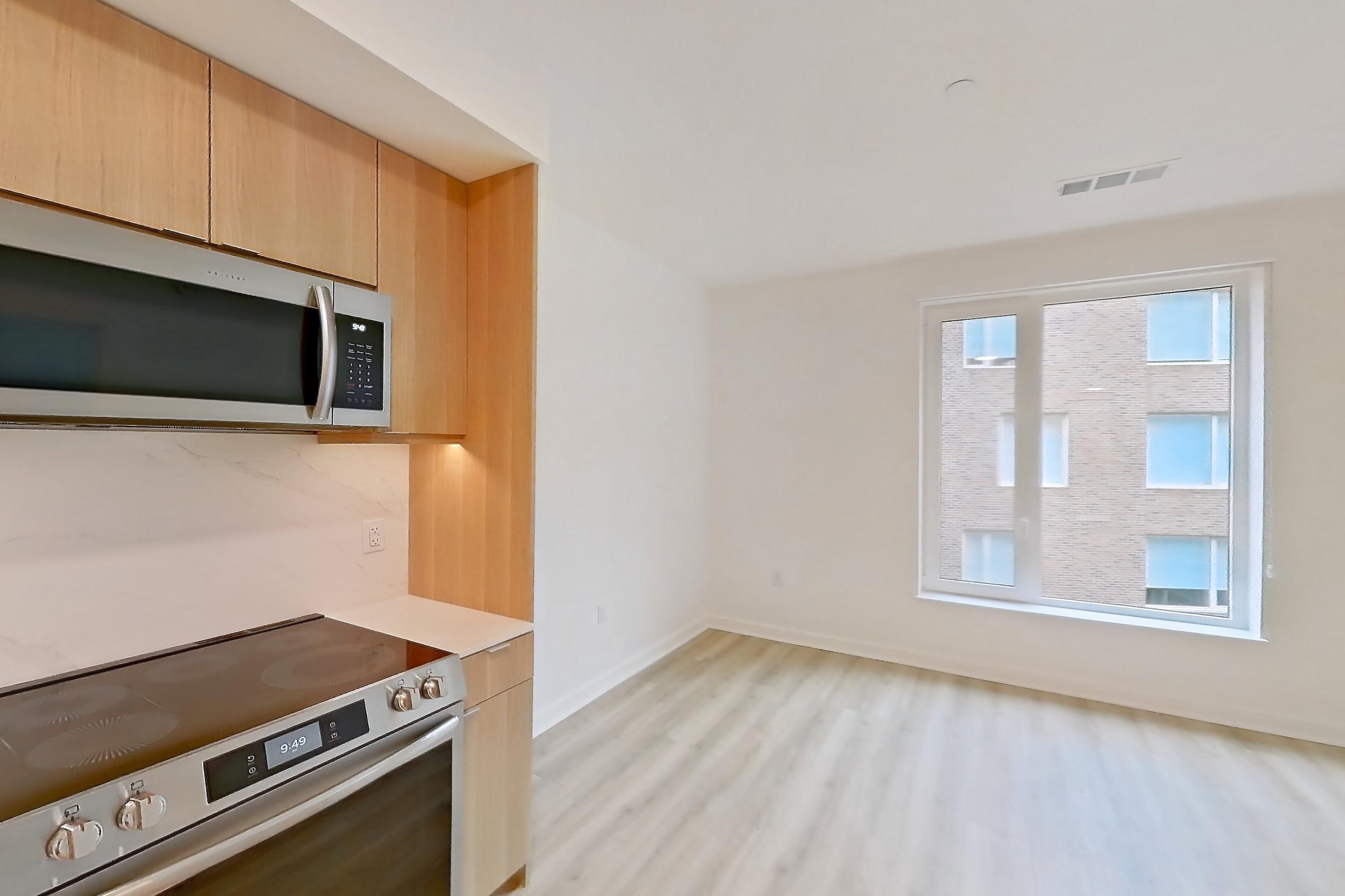 Kitchen in Apartment 442 at Residences at Mazza, 1 Bed/1 Bath-C27 floor plan