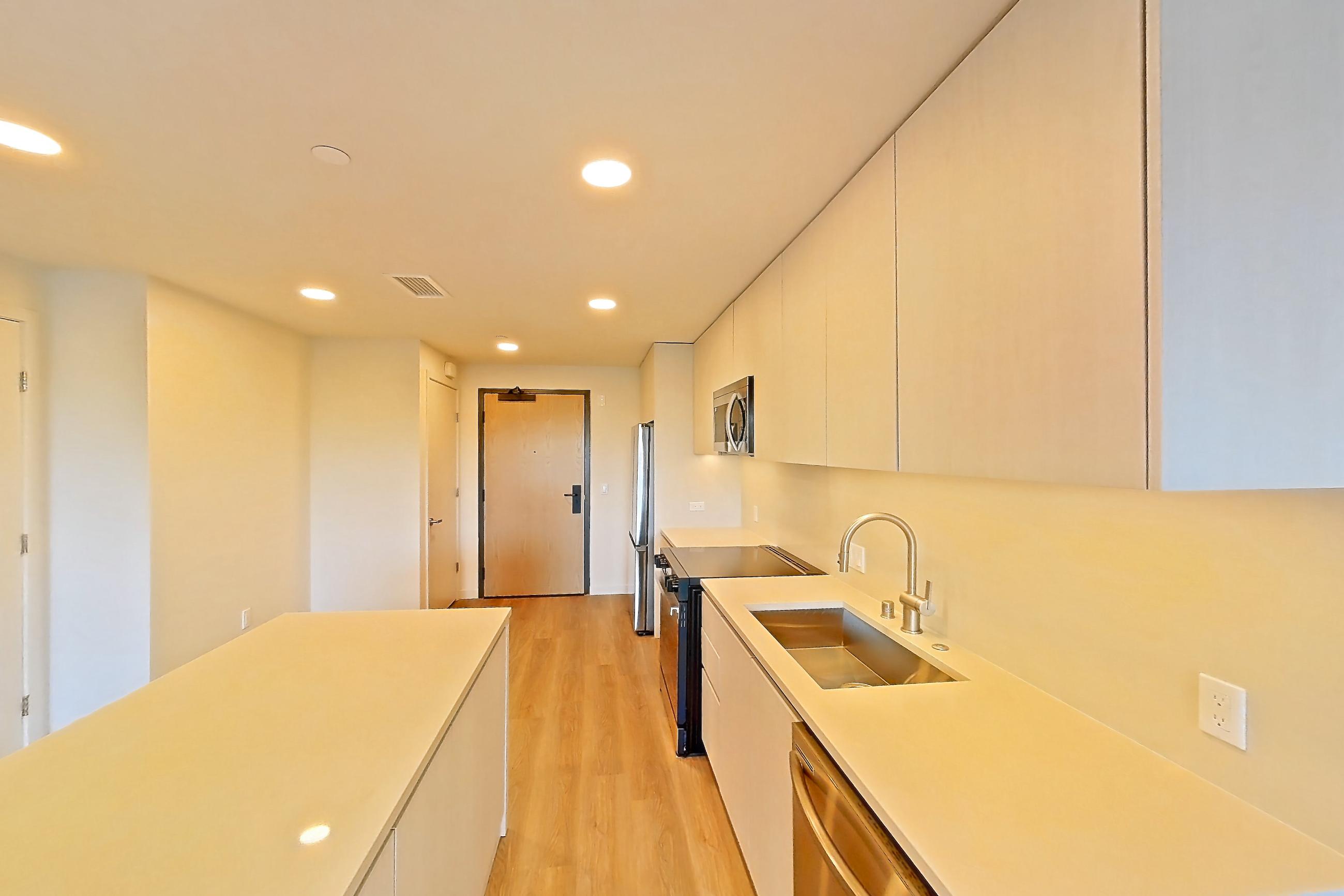 Kitchen in Apartment 355 at Rowyn, A10 floor plan