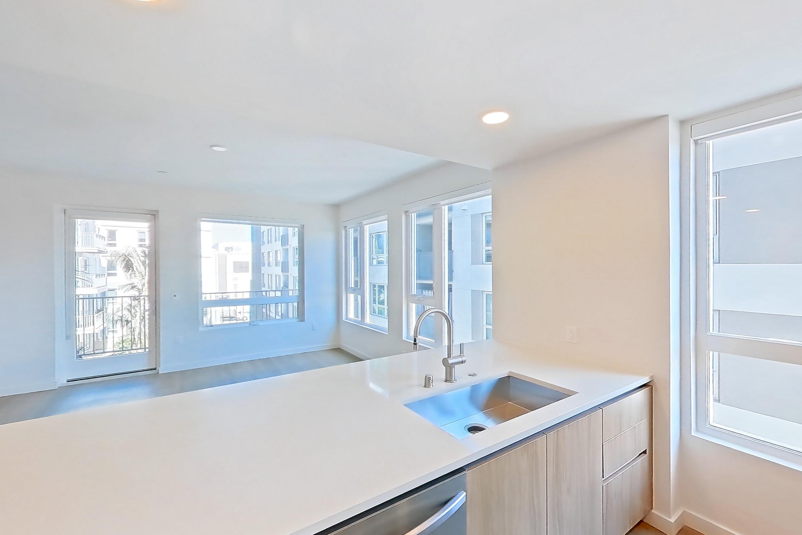 Kitchen in Apartment 421 at Rowyn, B1 floor plan
