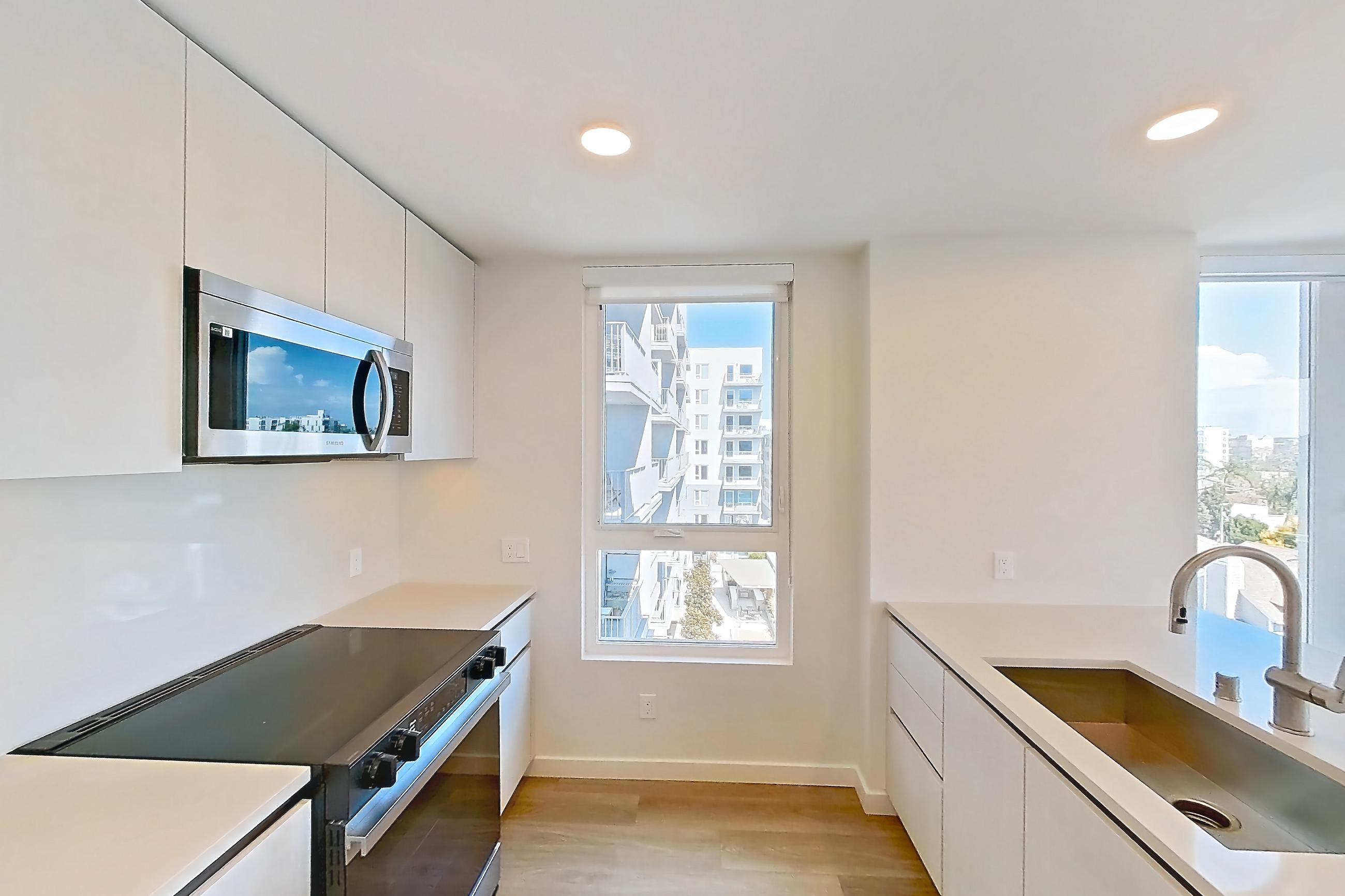 Kitchen in Apartment 563 at Rowyn, B3 floor plan