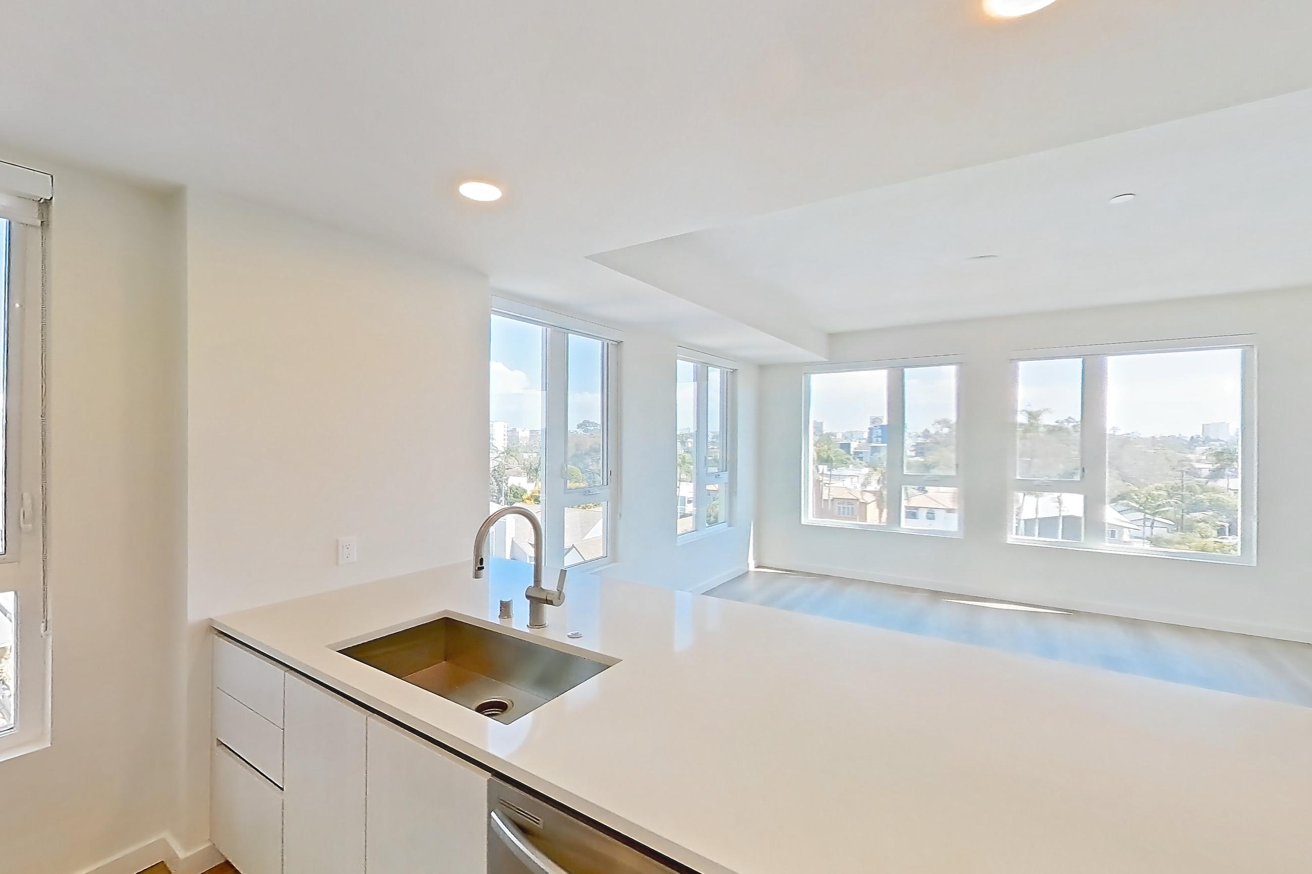 Kitchen in Apartment 563 at Rowyn, B3 floor plan