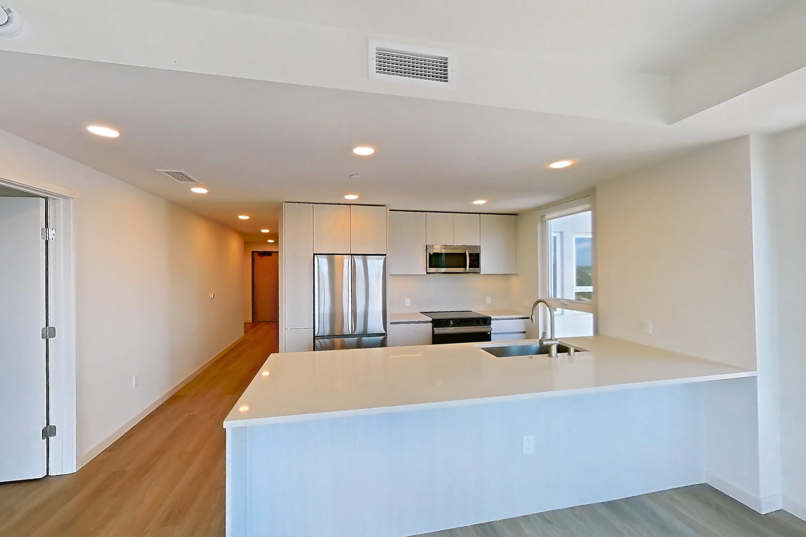 Living room in Apartment 563 at Rowyn, B3 floor plan