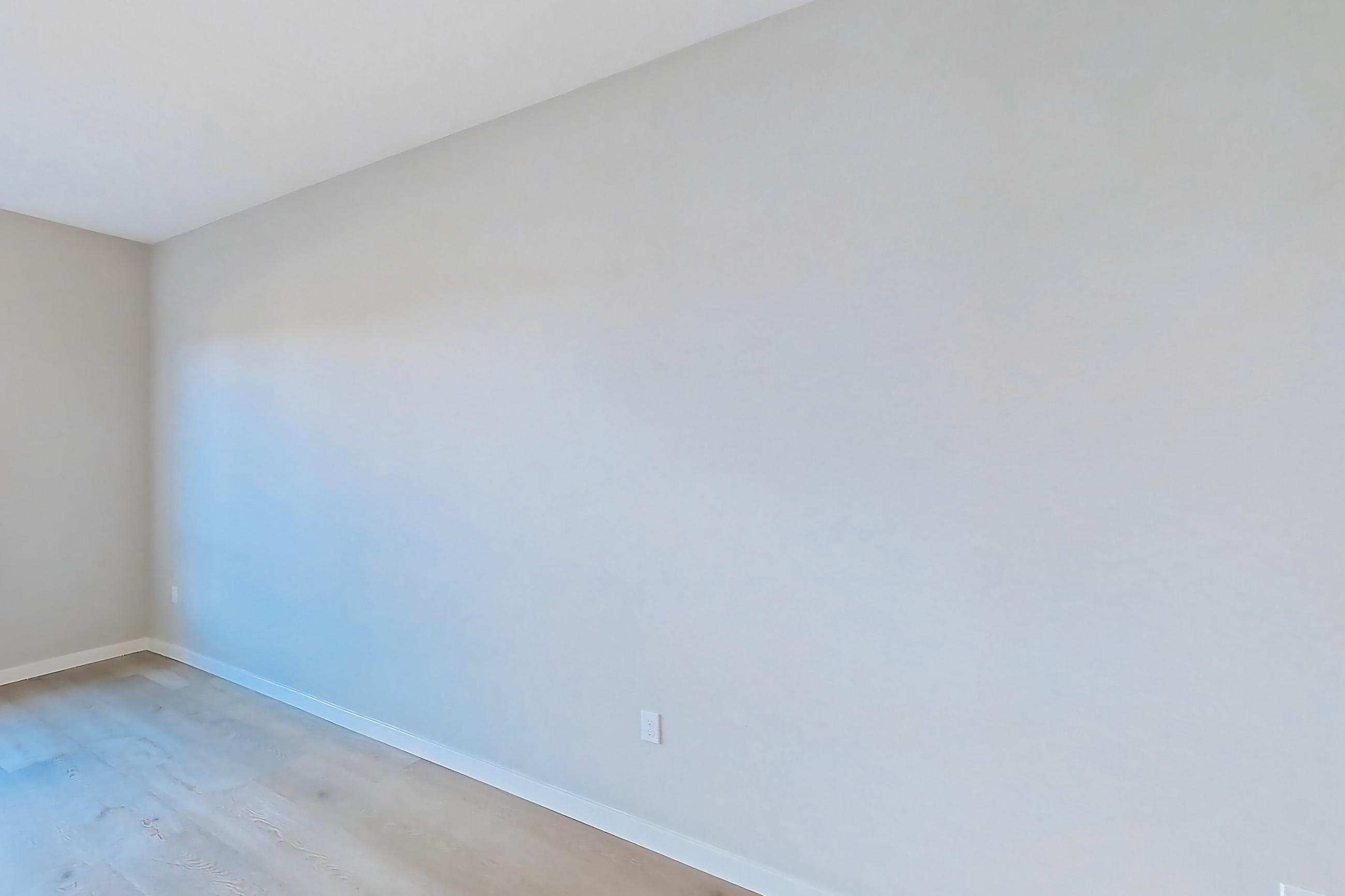 Living room with light wood-finish flooring, Apartment 1109 at VAYA on Axia