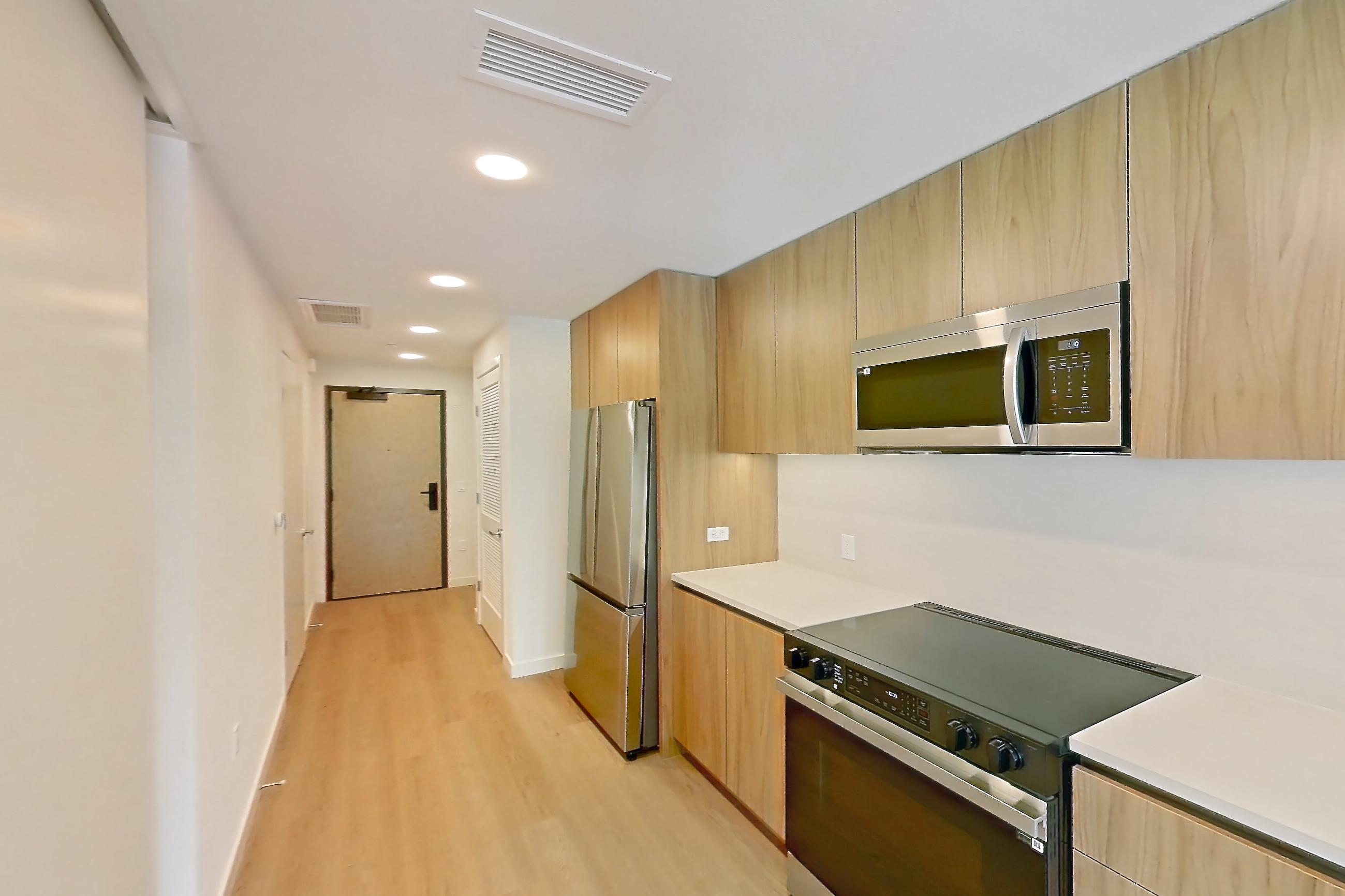 Kitchen in Apartment 203 at Rowyn, A3 floor plan