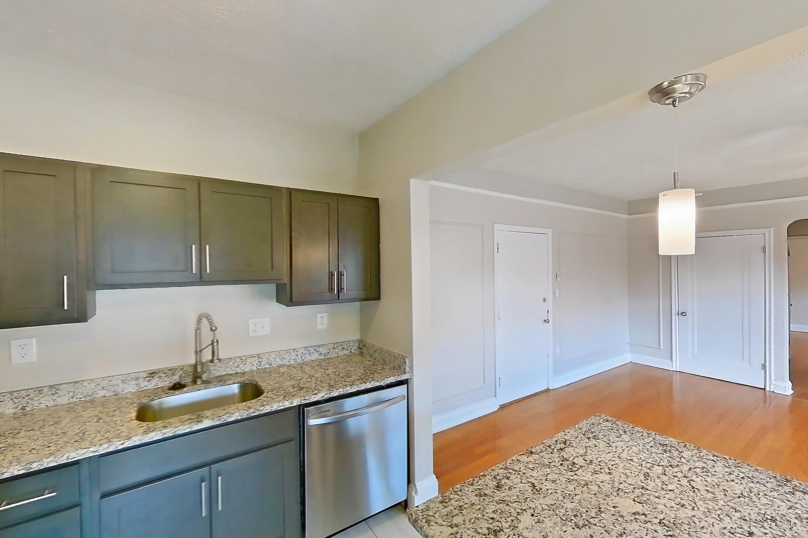 Kitchen in Apartment 310 at Integrity Gold Coast, Alba Villa 1 Bedroom 1 Bath floor plan