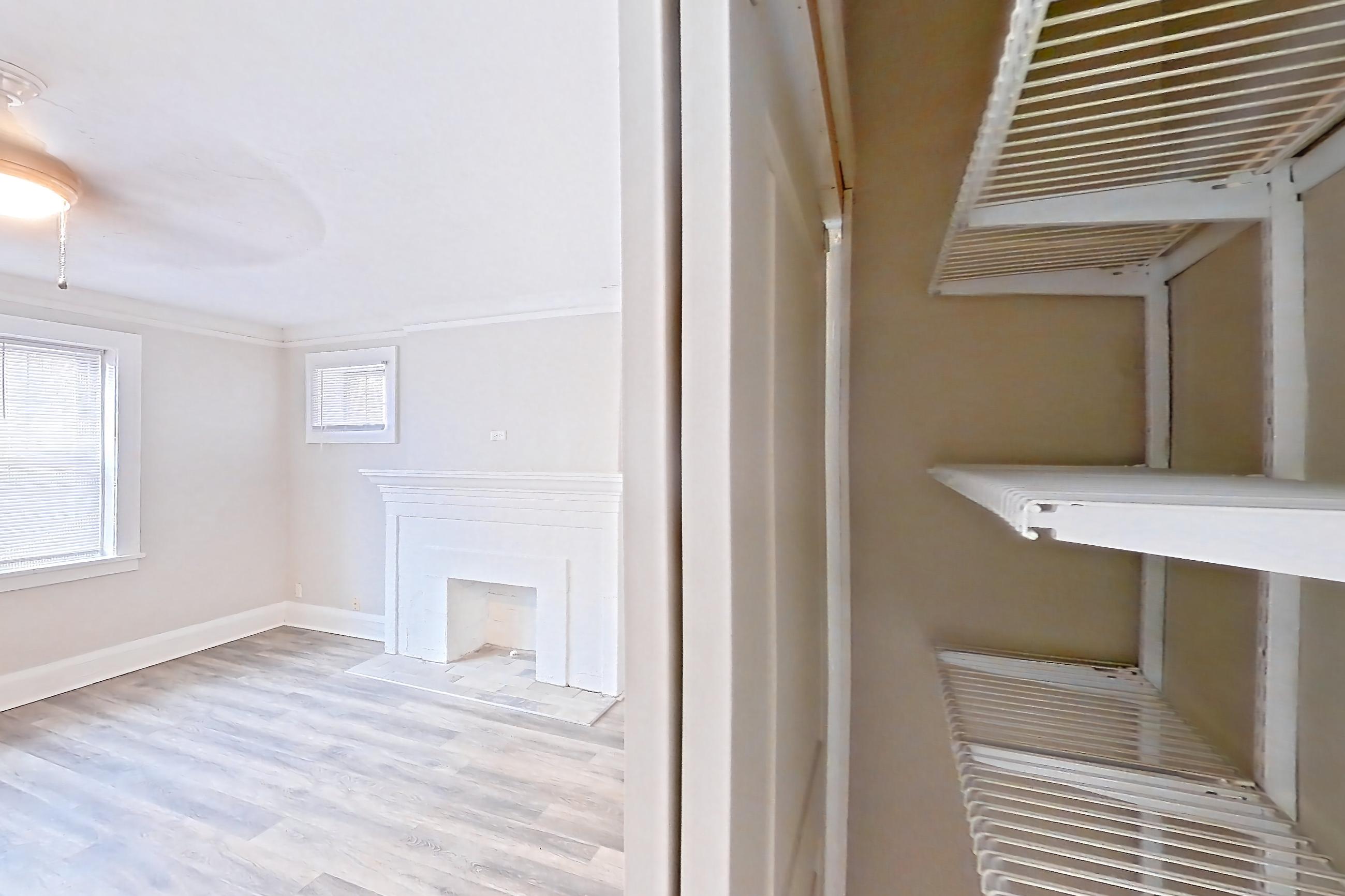 LIVING CLOSET (representative of this floor plan)
