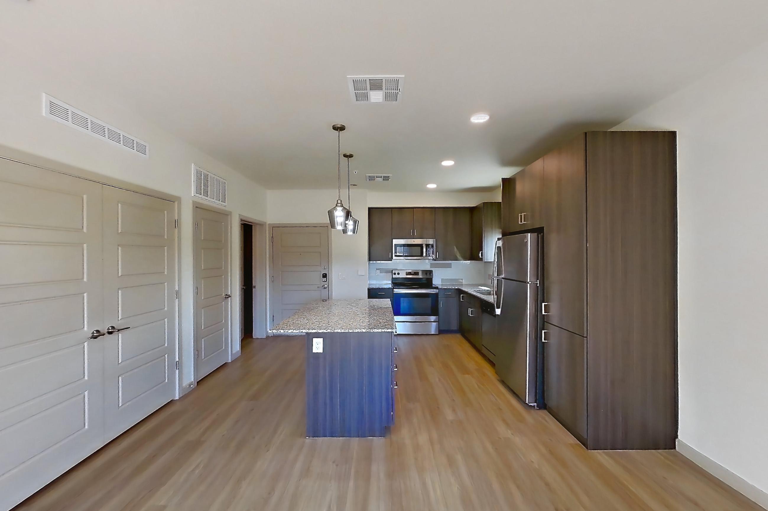 Living room in Apartment 1001 at Cortland at P83, A2 - Lynx floor plan