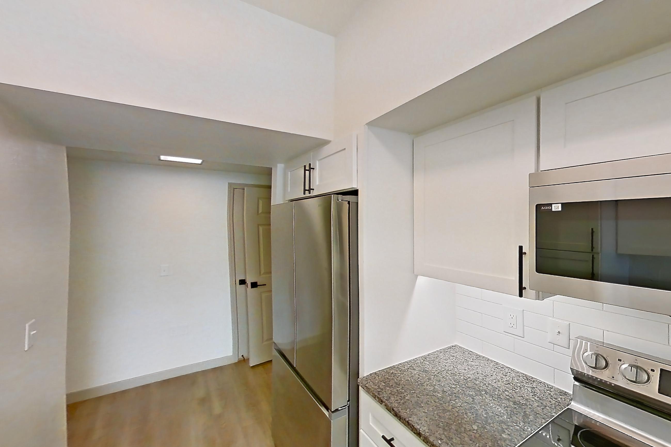 Kitchen in Apartment 15-205 at Cortland Westminster, B3R - Evergreen floor plan