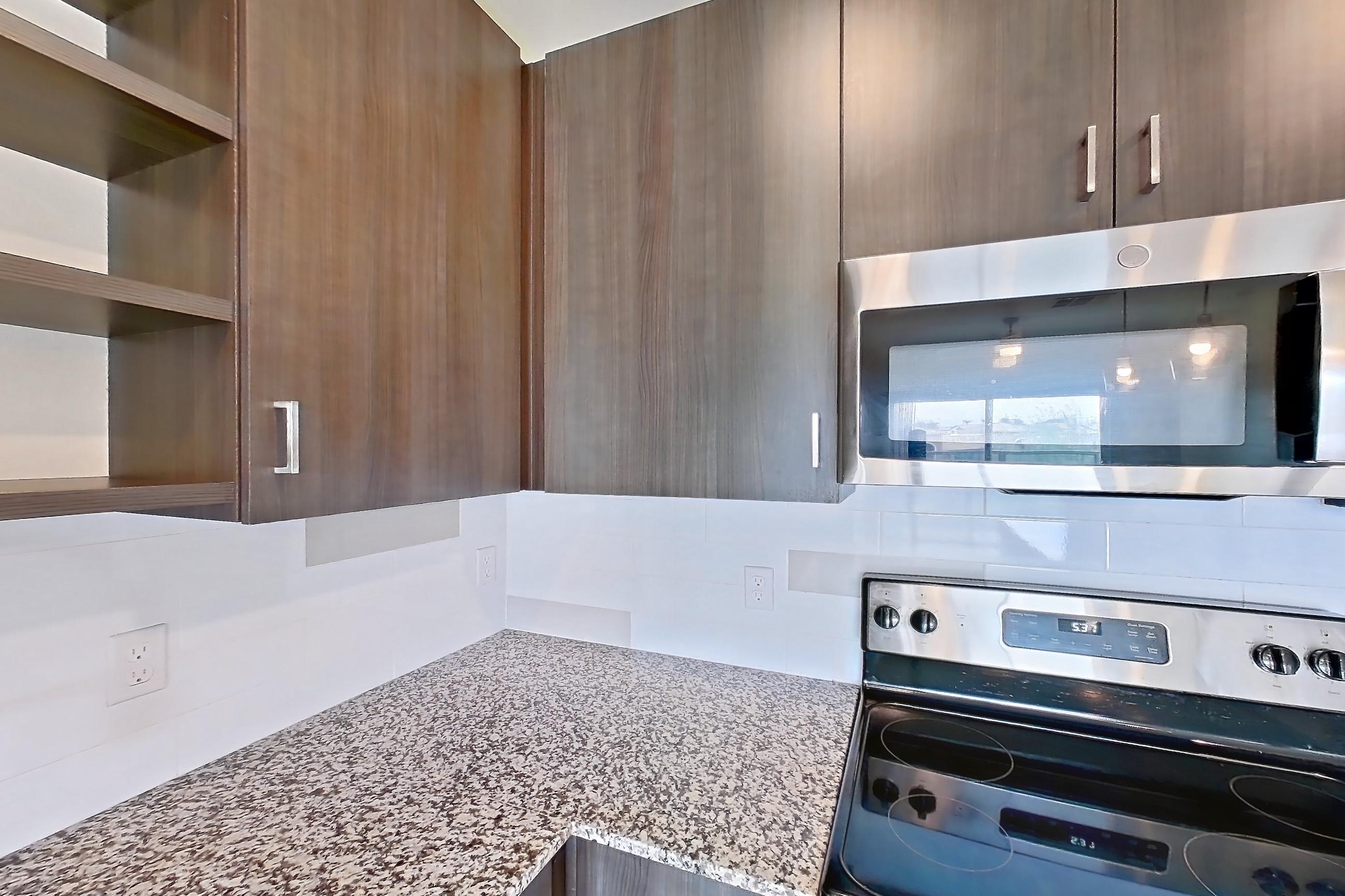 Kitchen, Apartment 3128 at Cortland at P83
