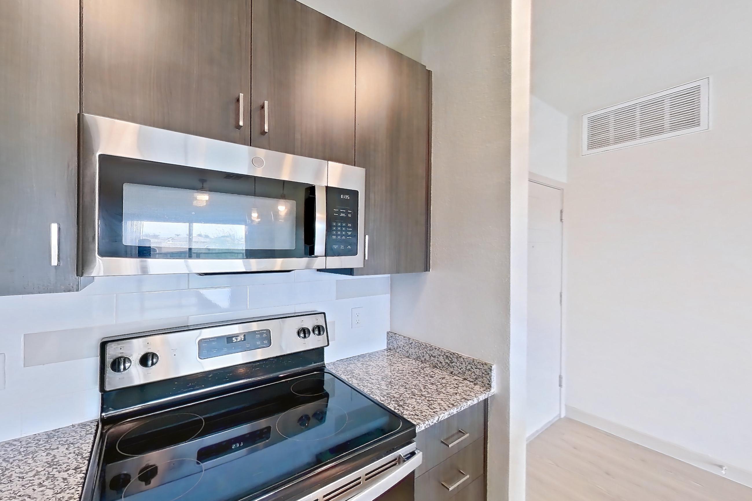 Kitchen, Apartment 3128 at Cortland at P83