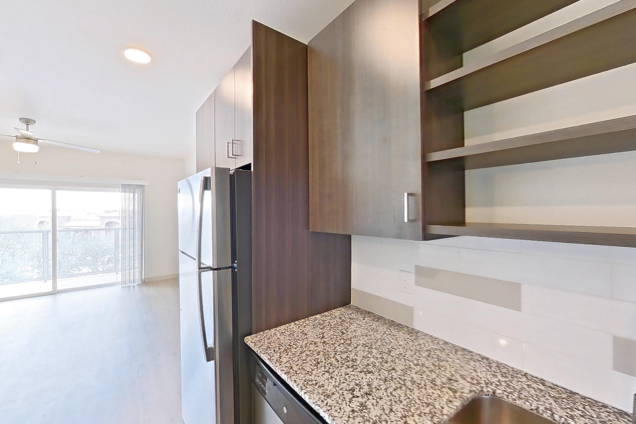 Kitchen, Apartment 3128 at Cortland at P83