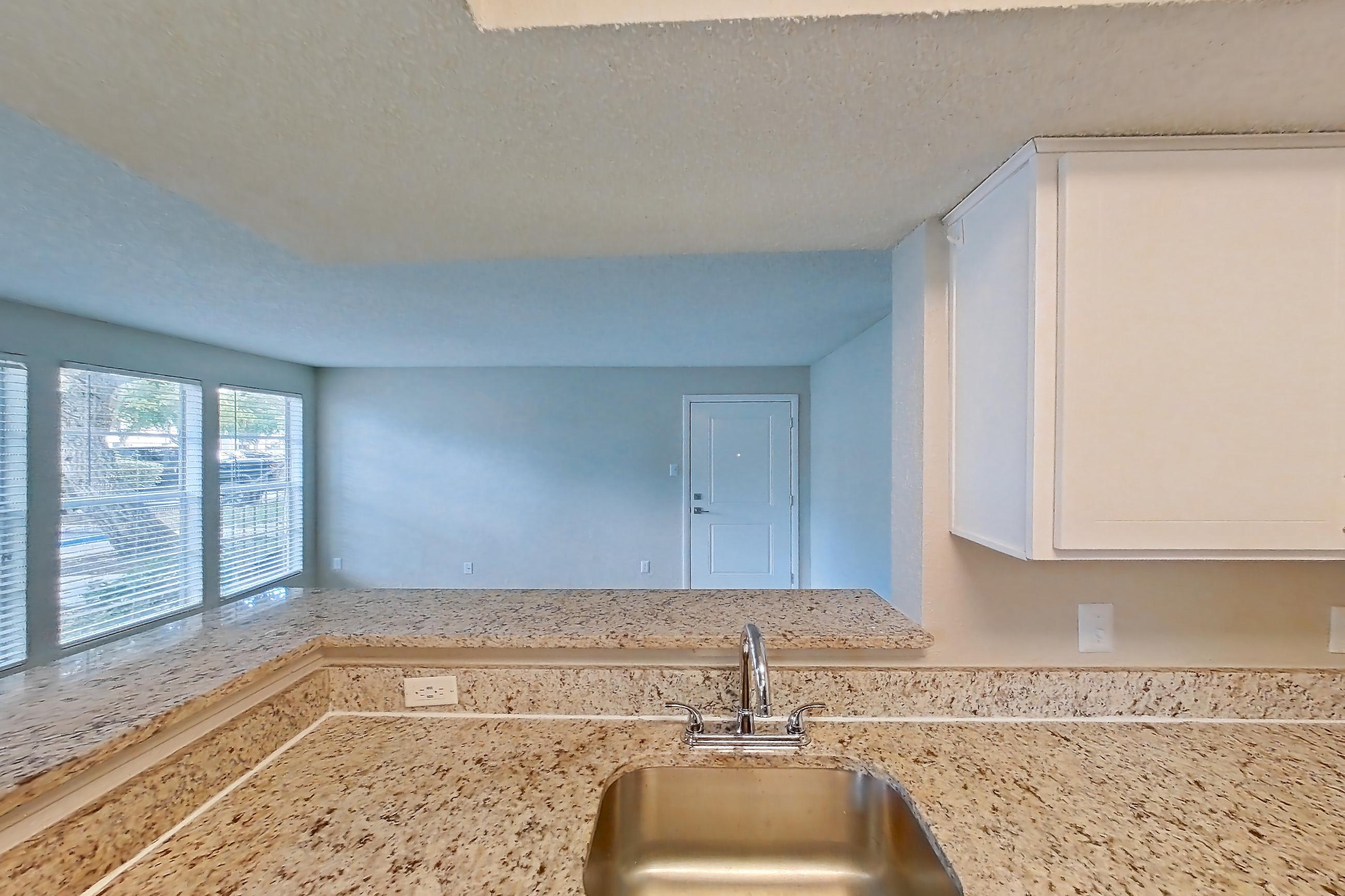 Kitchen in Apartment 1707 at Cortland at the Hammocks, B1 - Mahogany - E floor plan