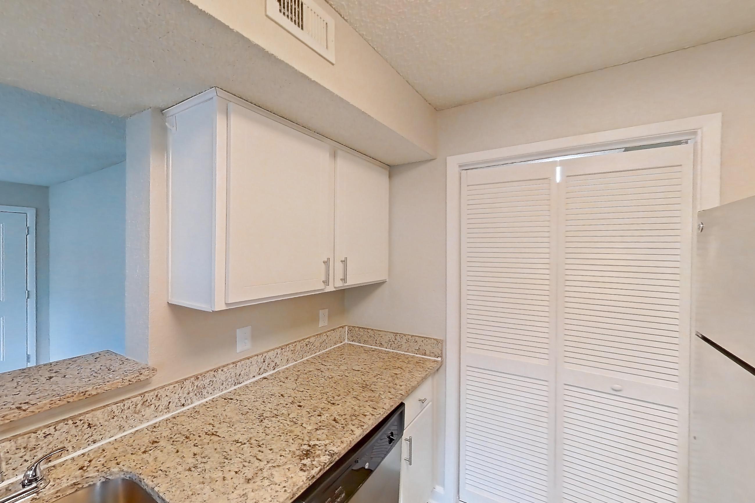 Kitchen in Apartment 1707 at Cortland at the Hammocks, B1 - Mahogany - E floor plan