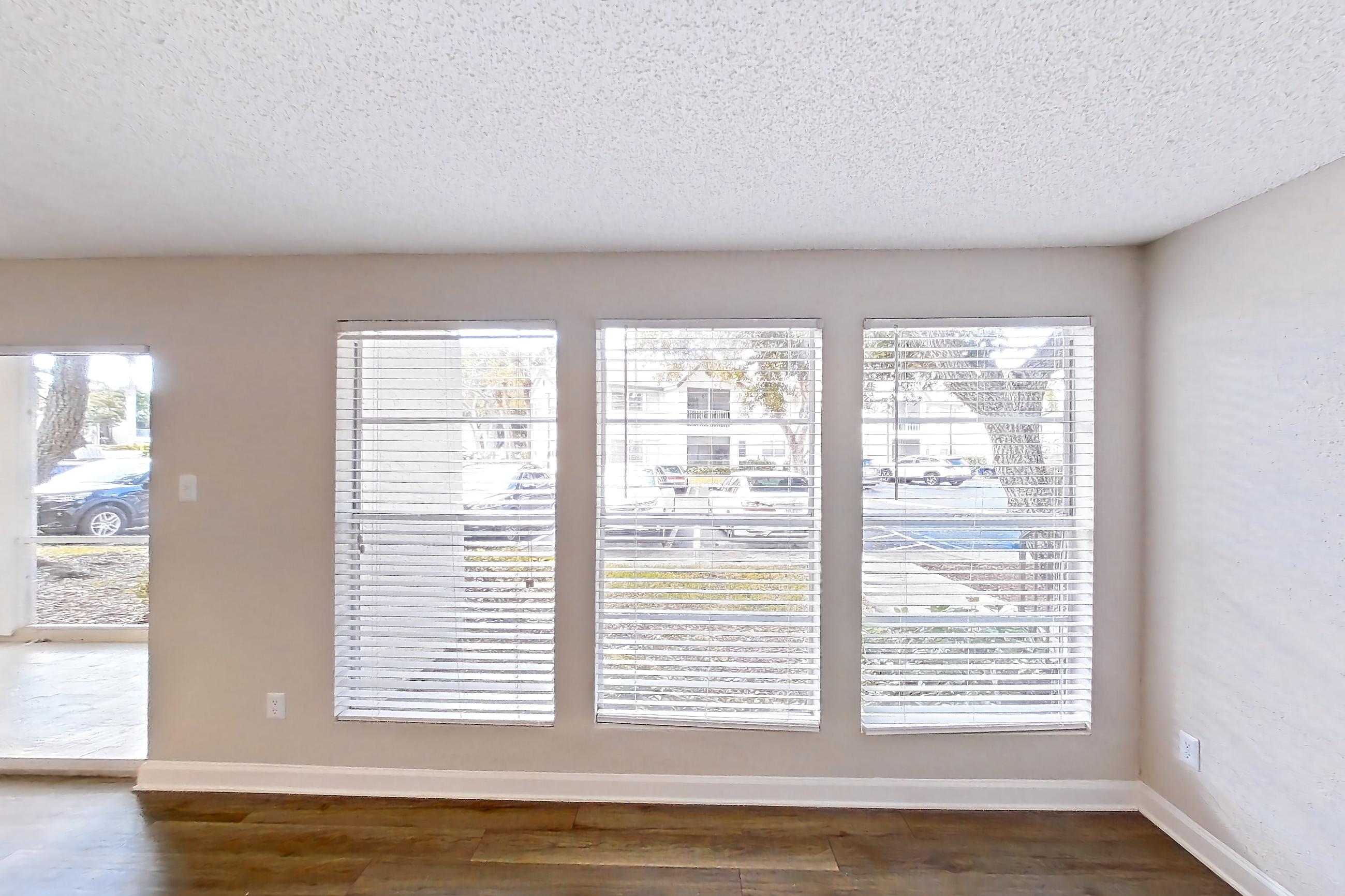 Living room in Apartment 1707 at Cortland at the Hammocks, B1 - Mahogany - E floor plan