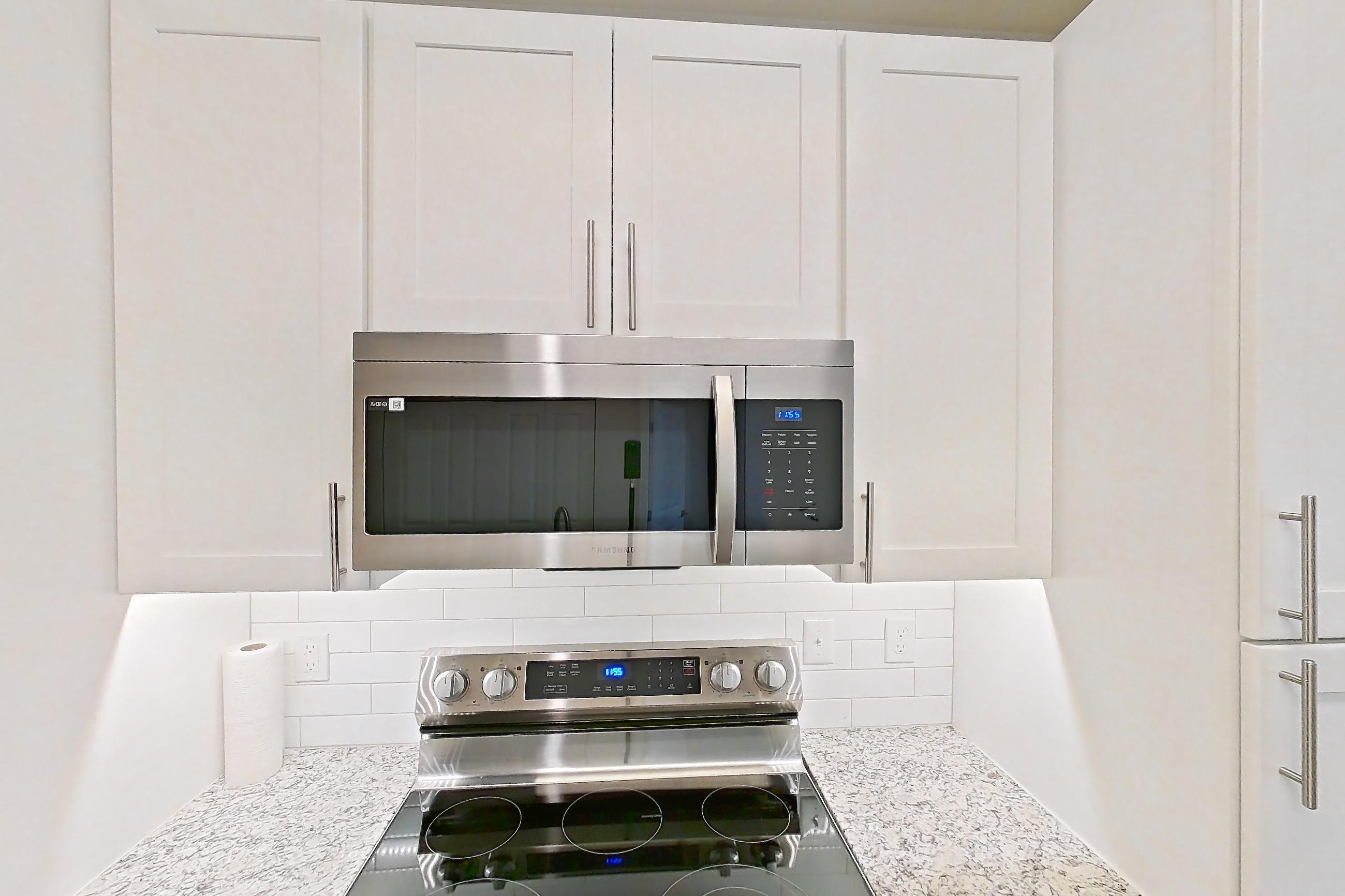 Kitchen in Apartment a-309 at Cortland Belmar, A24R floor plan