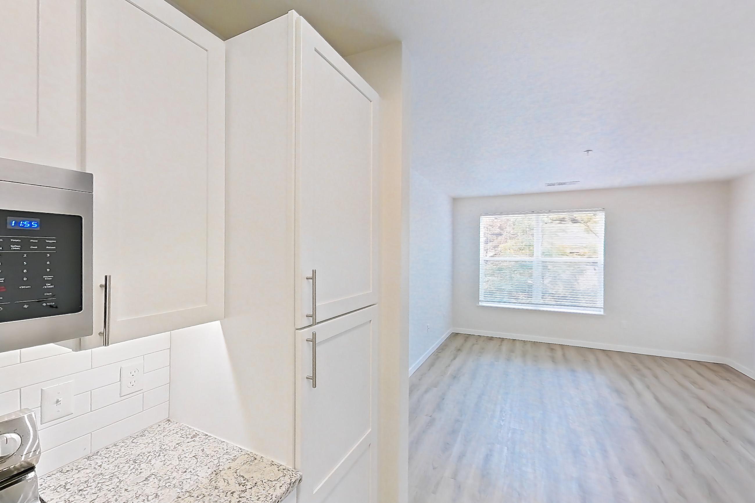 Kitchen in Apartment a-309 at Cortland Belmar, A24R floor plan