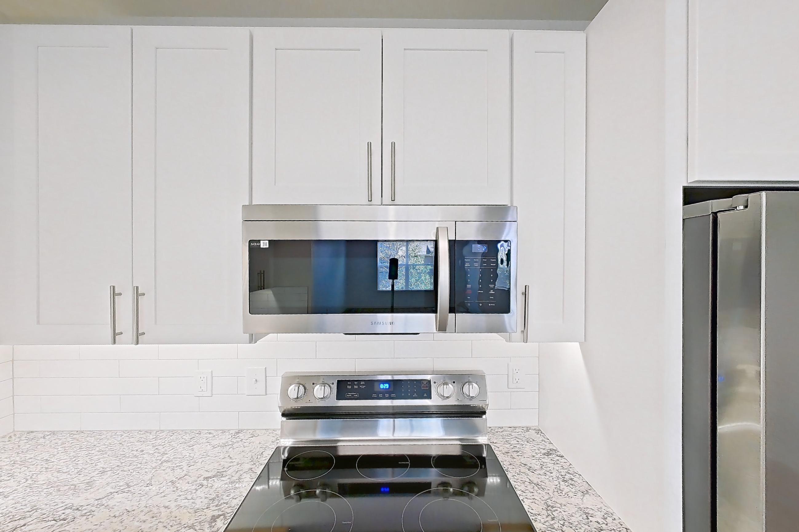 Kitchen in Apartment a-212 at Cortland Belmar, A28R floor plan