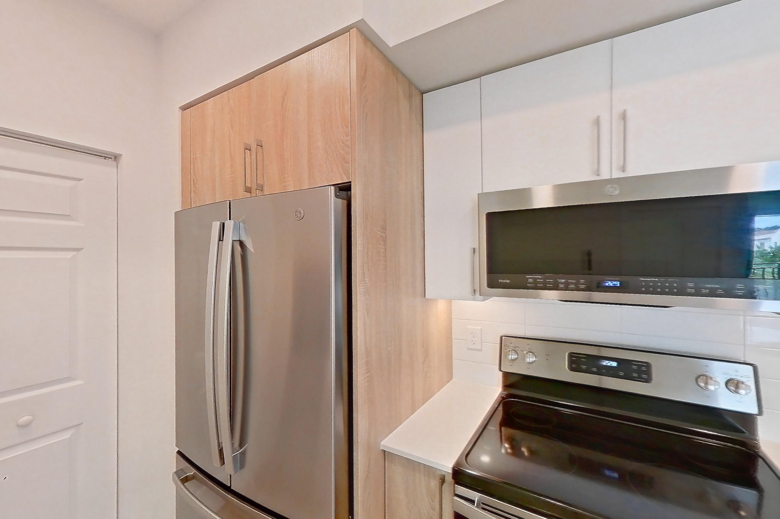 Kitchen in Apartment 19-304 at Cortland South Kendall, B3 - Key floor plan