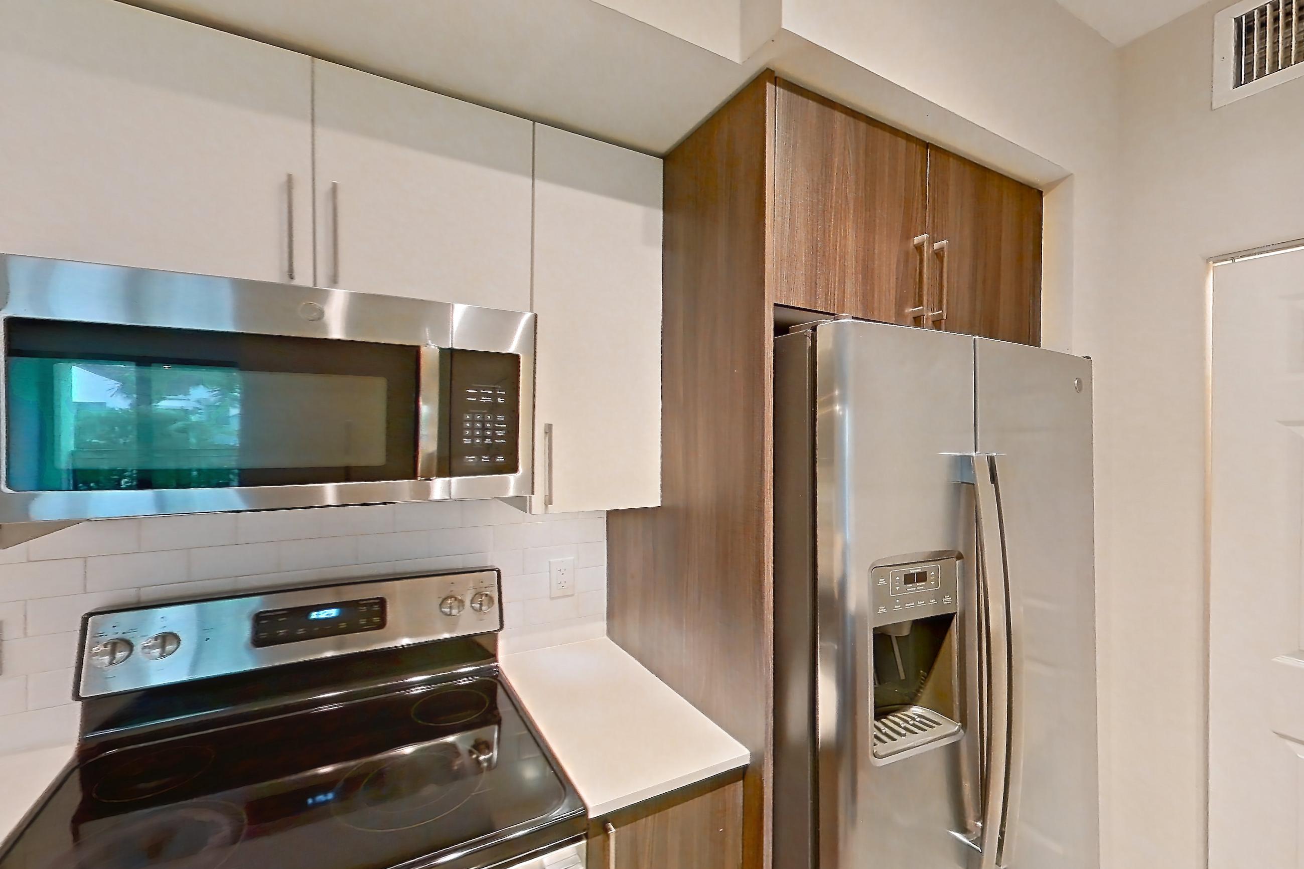 Kitchen in Apartment 17-308 at Cortland South Kendall, C1 - Rock Ridge floor plan
