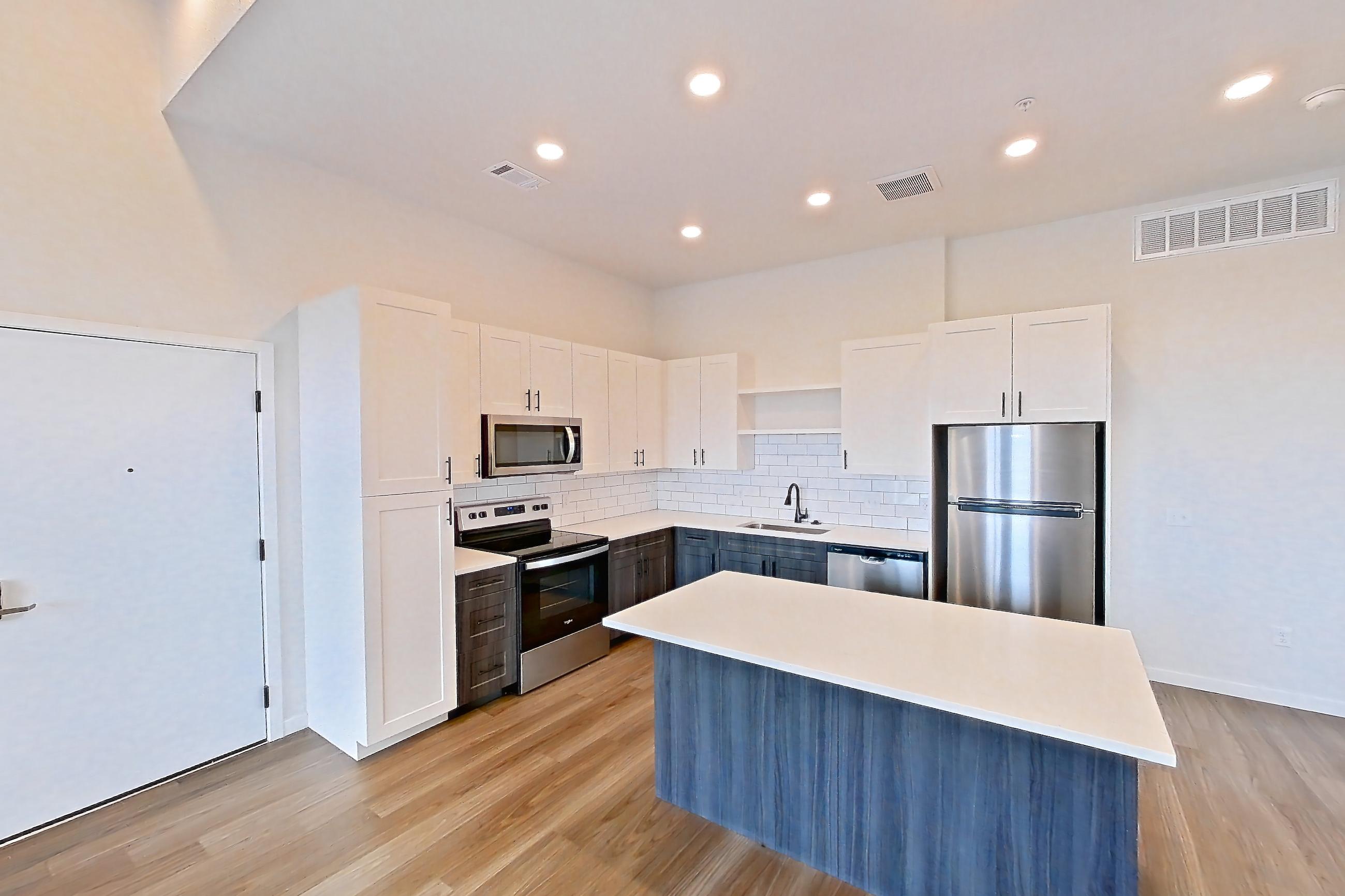 Living space in Apartment 03-307 at Marlon at Central Park, 2A floor plan