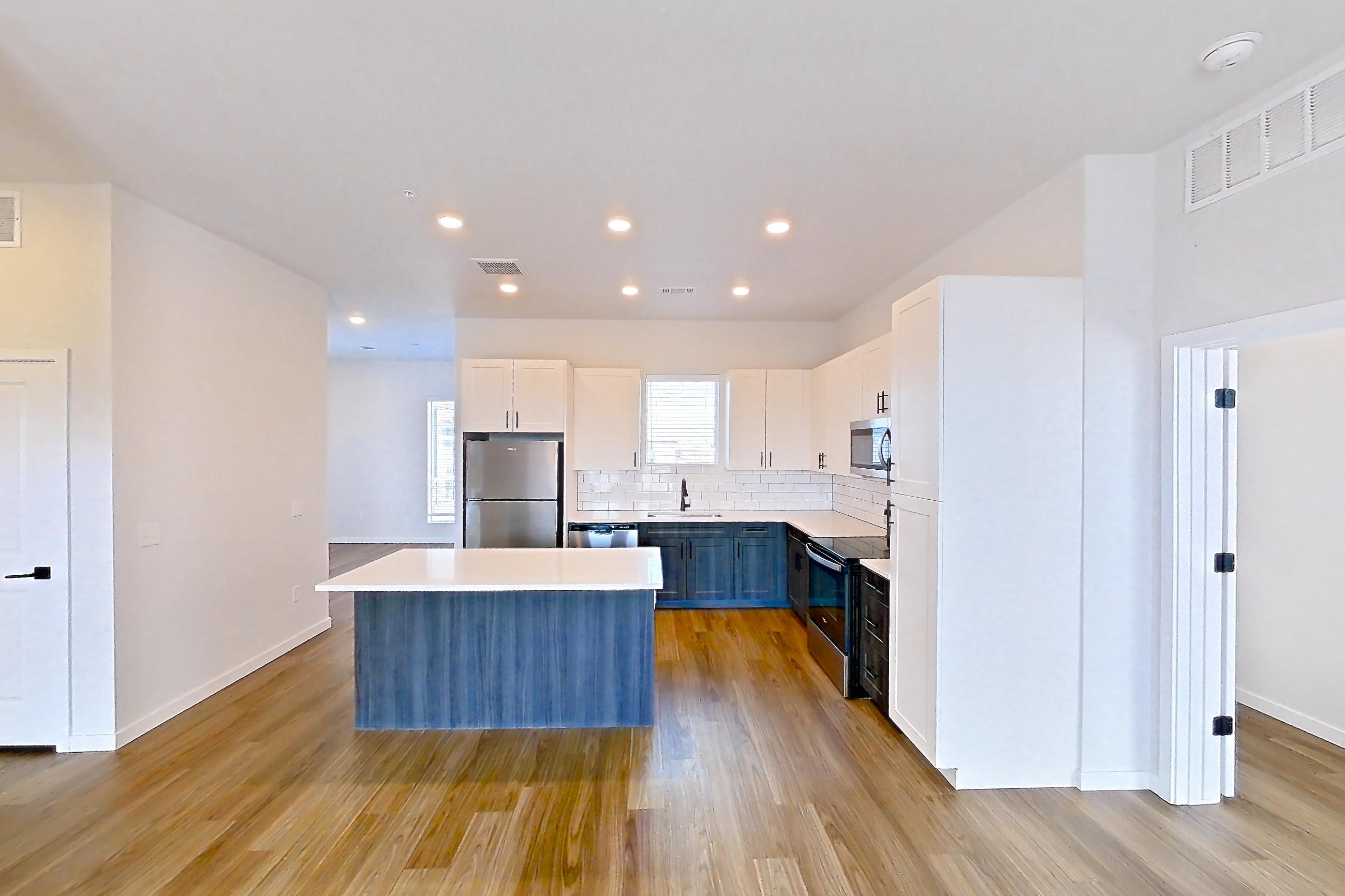 Living space in Apartment 10-301 at Marlon at Central Park, 2F floor plan