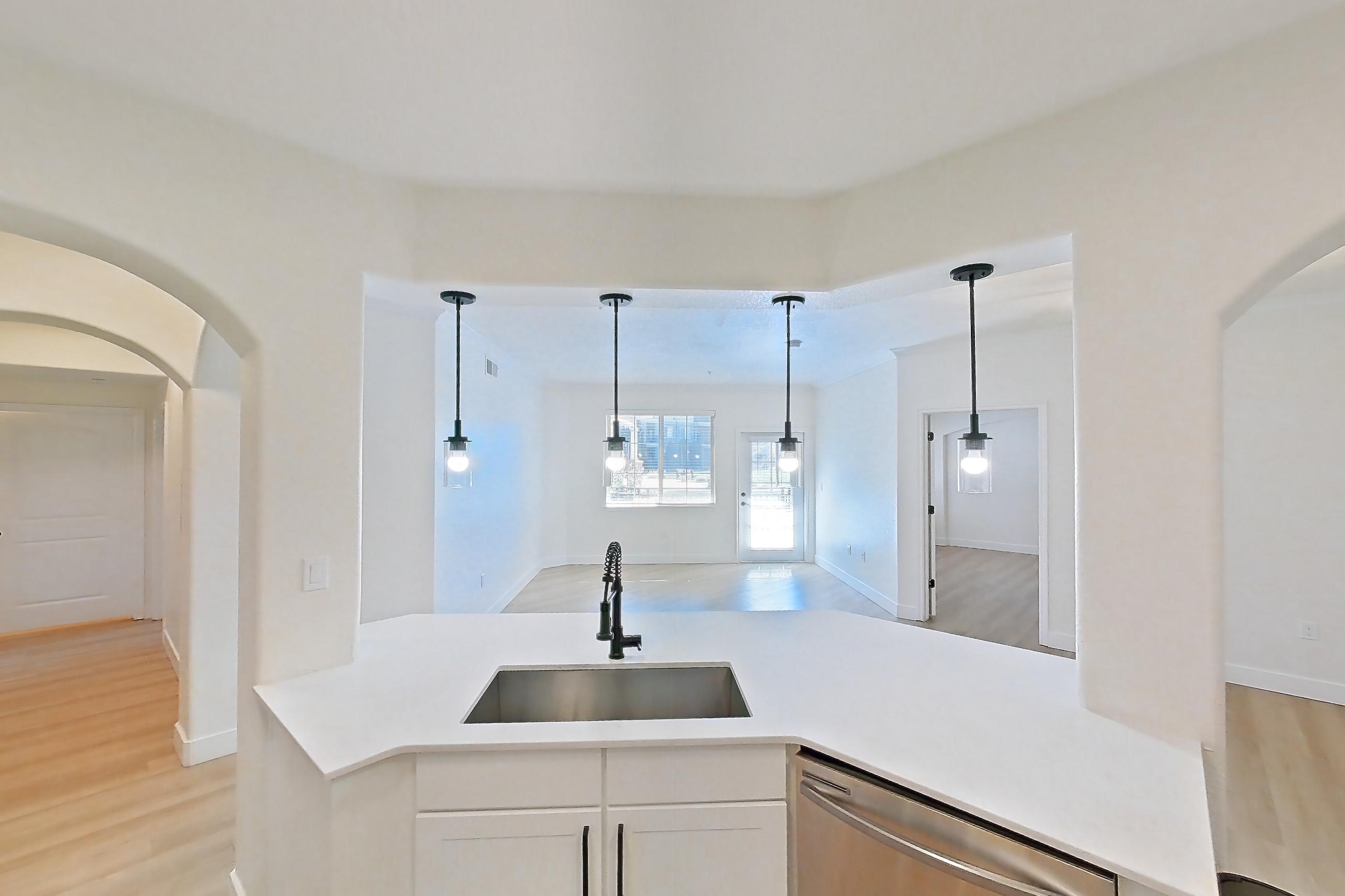 Kitchen in Apartment 70-108 at Terracina, B3r floor plan